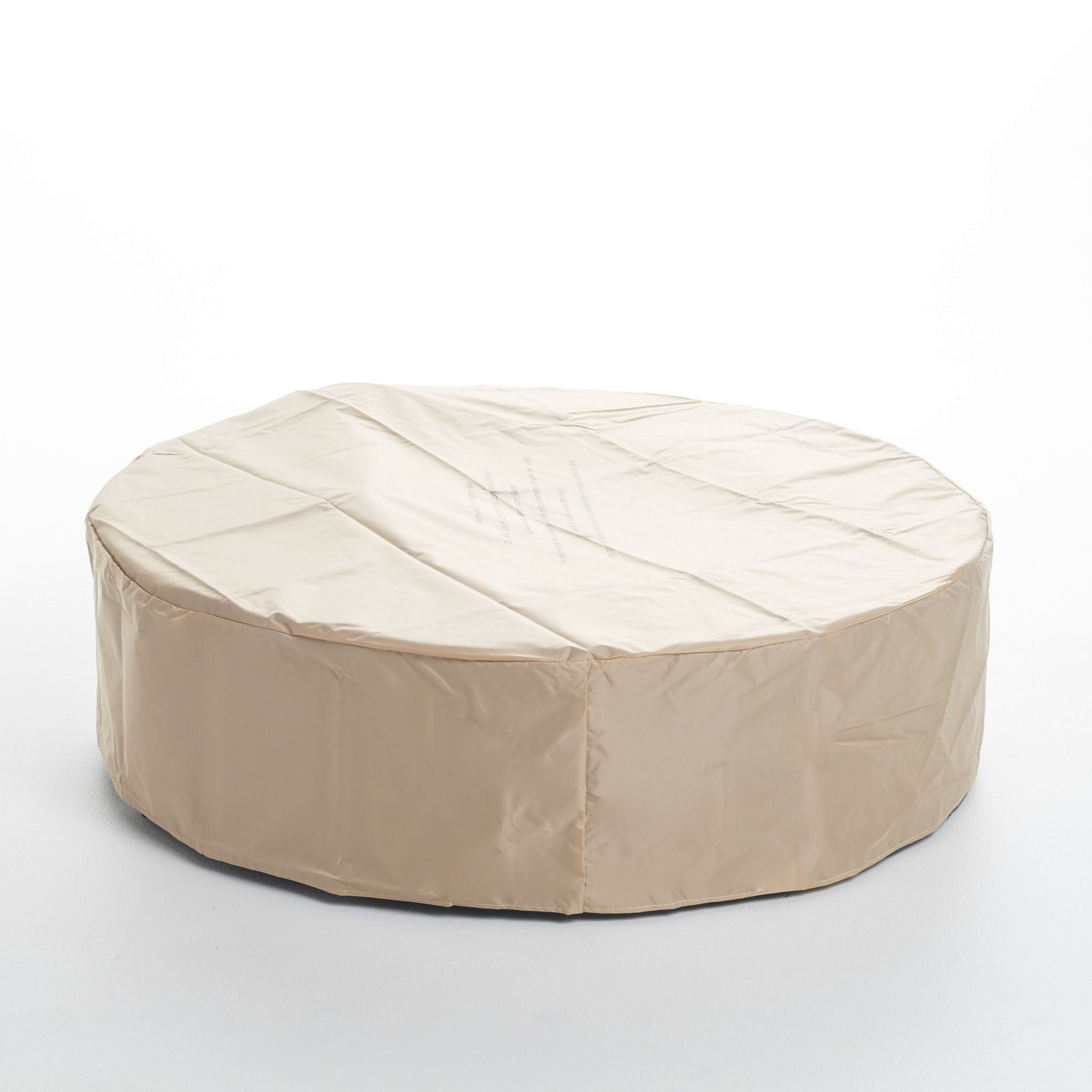 Modern Lightweight Concrete Outdoor Circular Fire Pit 50, 000 Btu