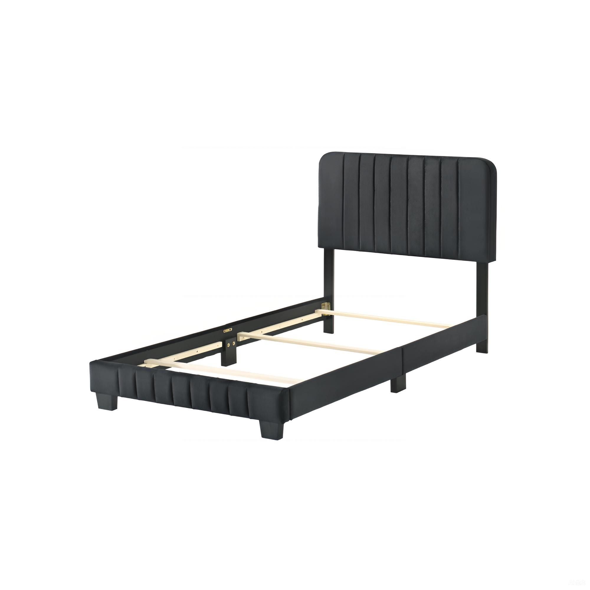 Channel Tufted Bed
