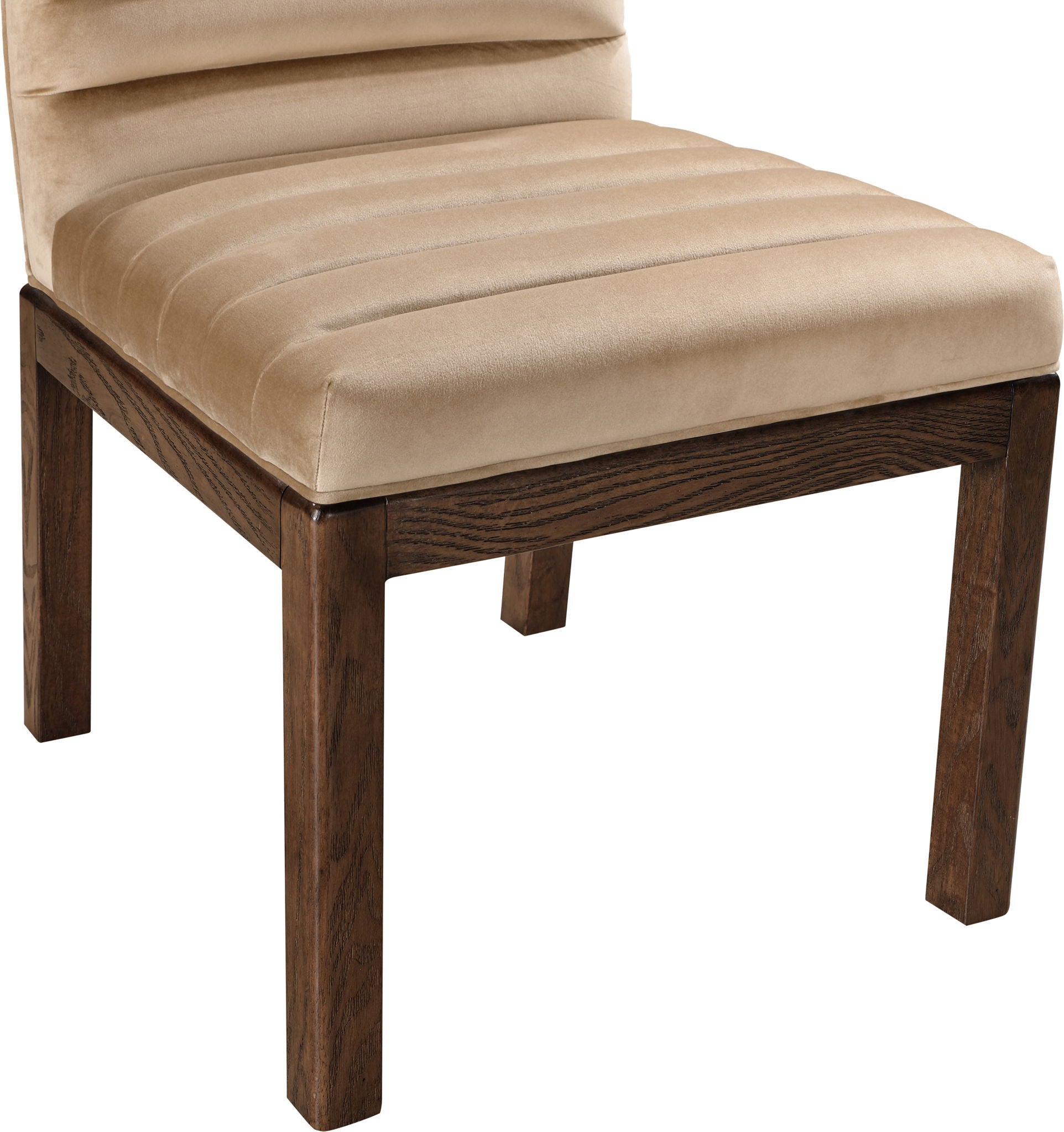 Evelyn - Dining Chair With Brown Legs