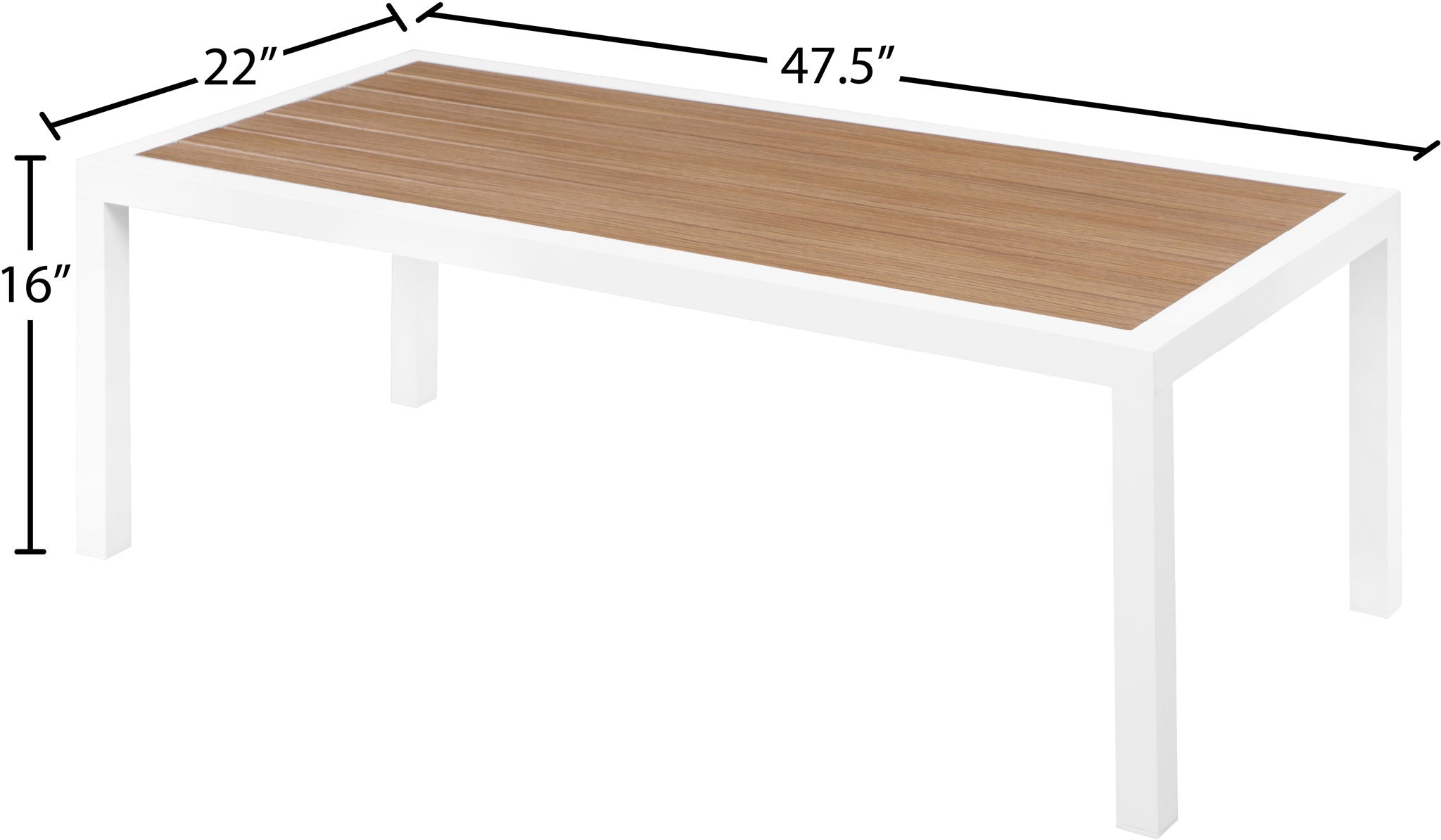 Nizuc - Outdoor Patio Coffee Table