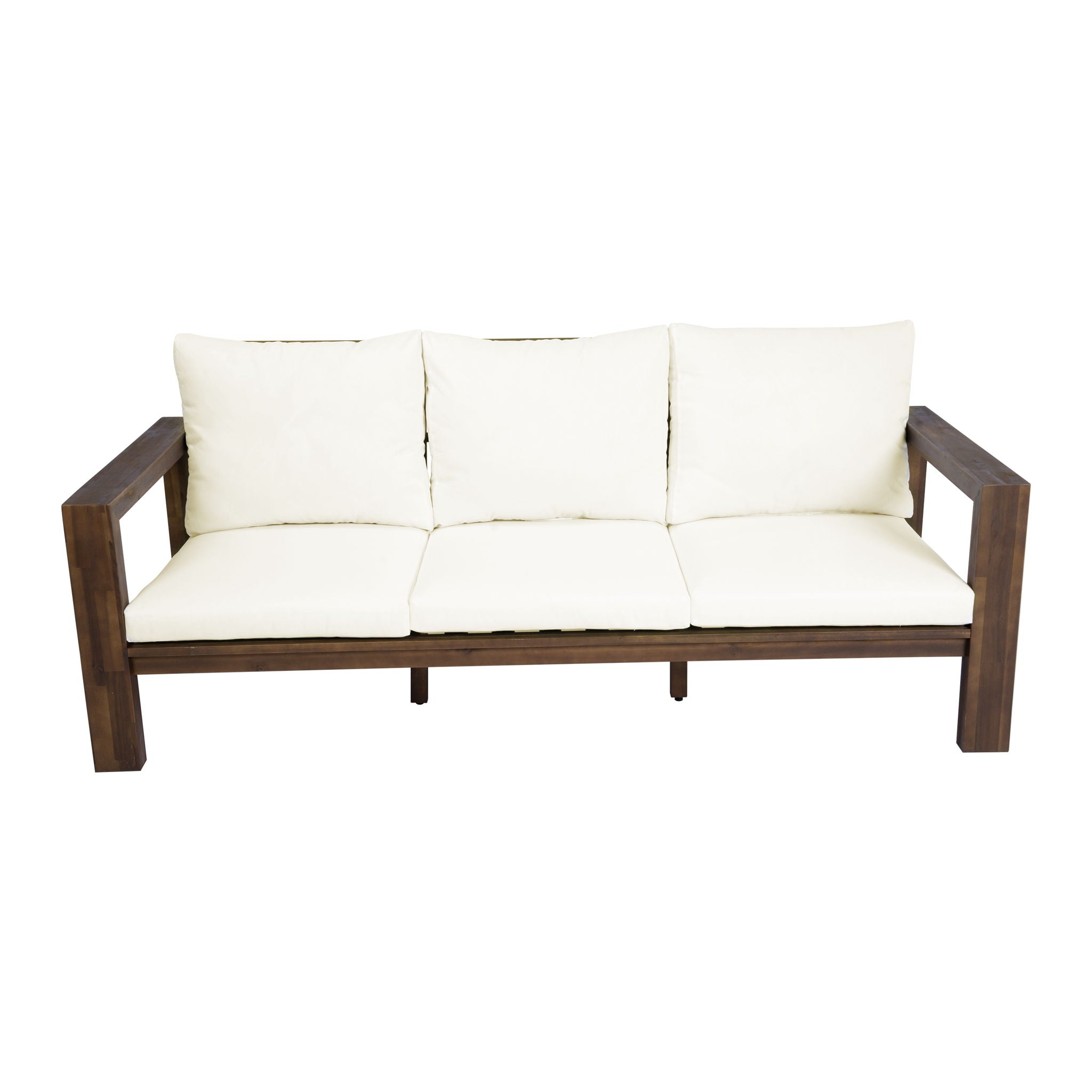 3 Seater Patio Set, Outdoor Sofa & Coffee Table Set