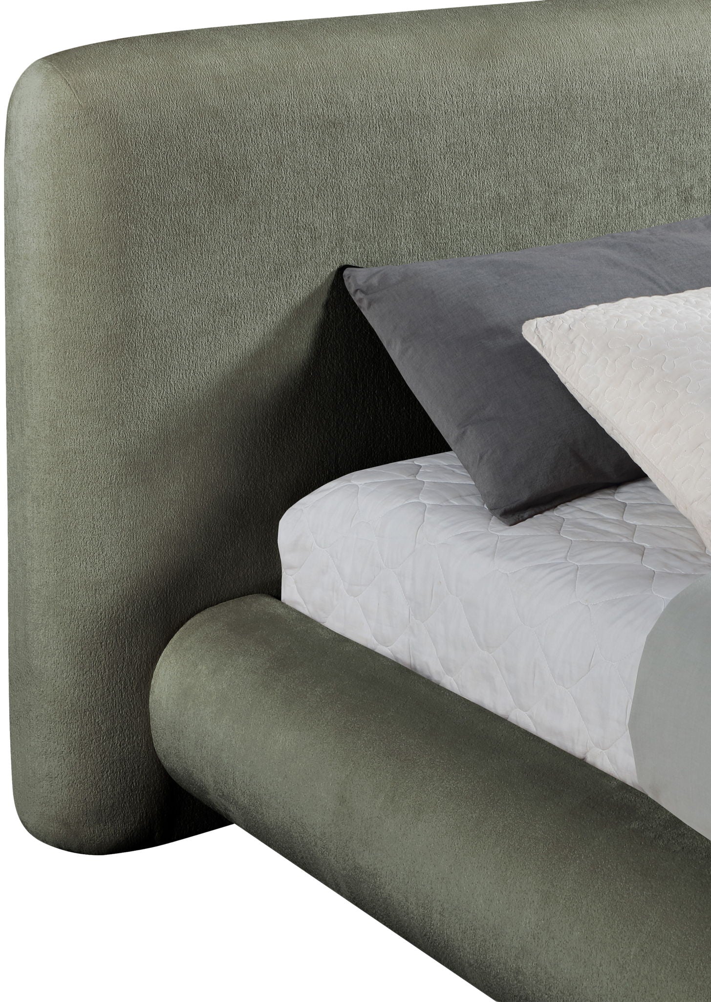 Blair - Chenille Upholstered Bed