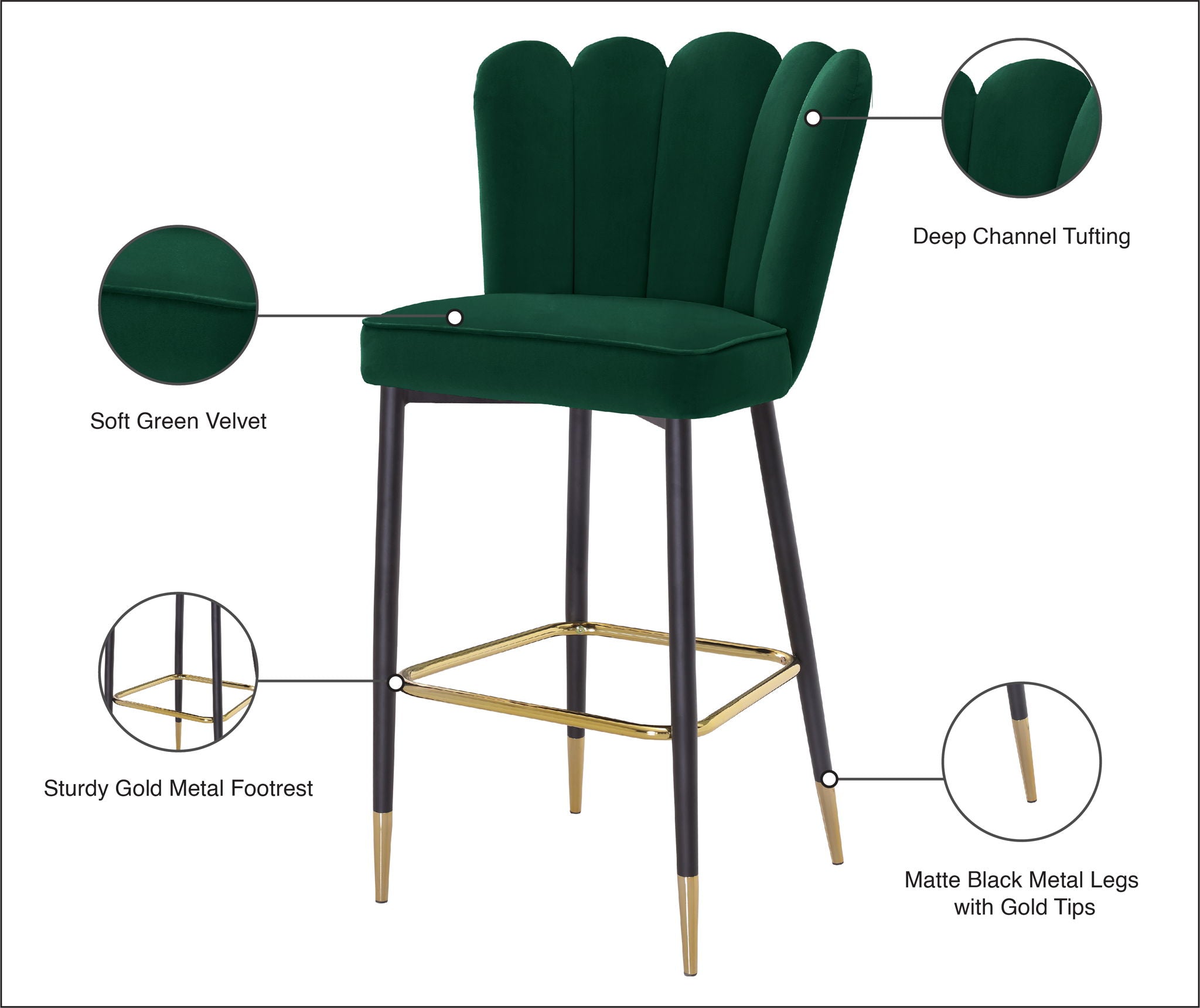 Lily - Stool (Set of 2)