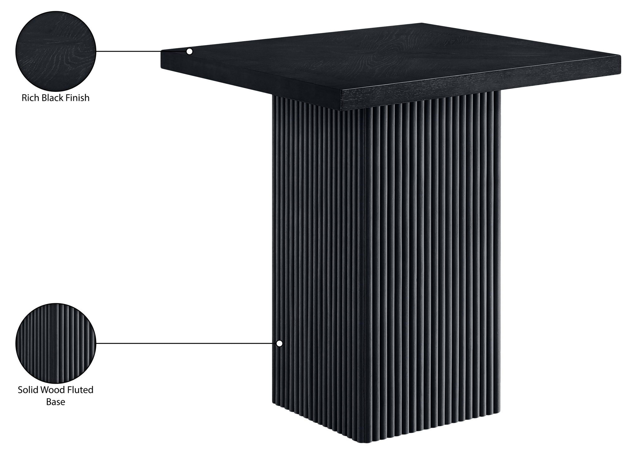 Belinda - Oak Veneer And Solid Wood Table