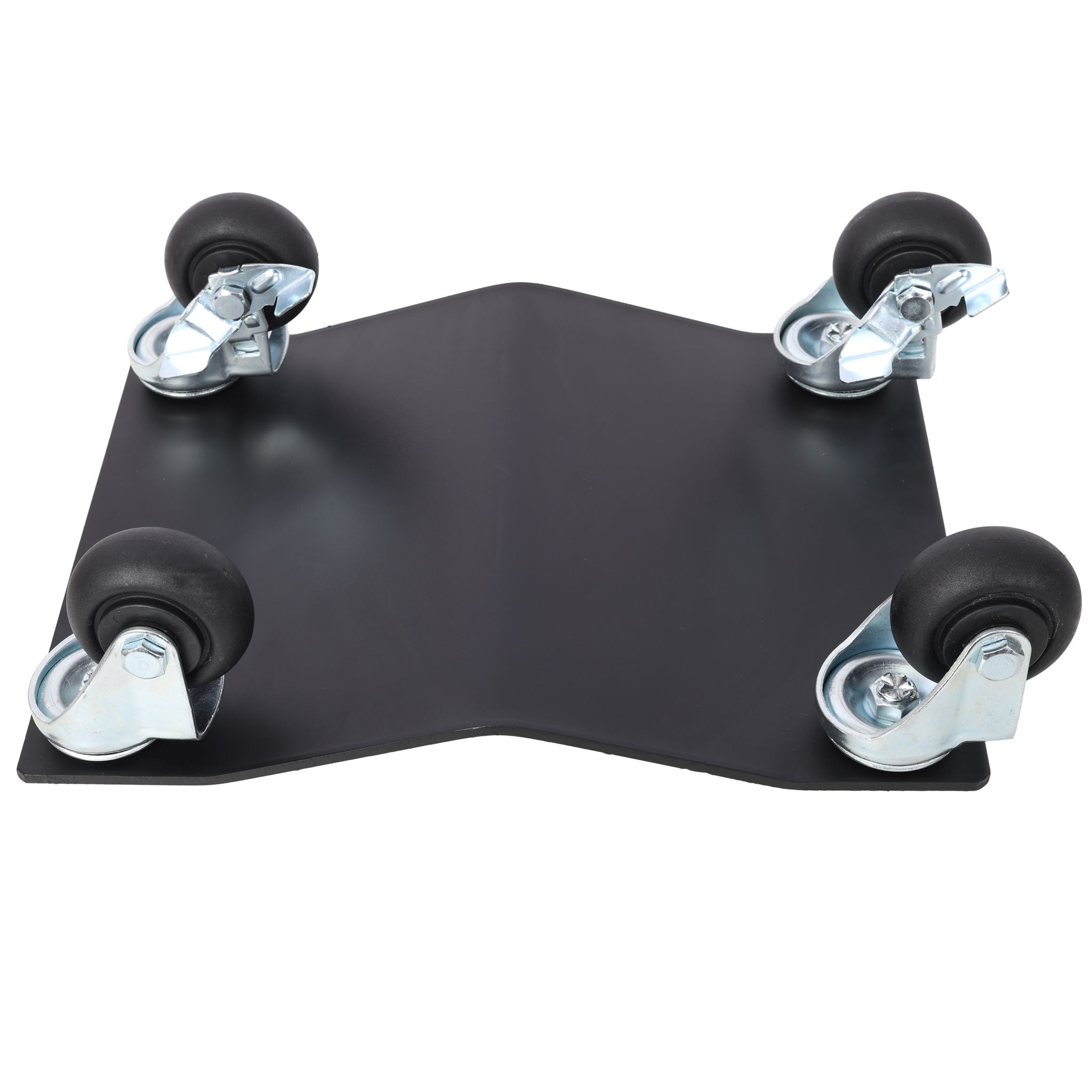 Heavy Duty Steel Vehicle Dollies With Brakes, 2500Lbs Capacity