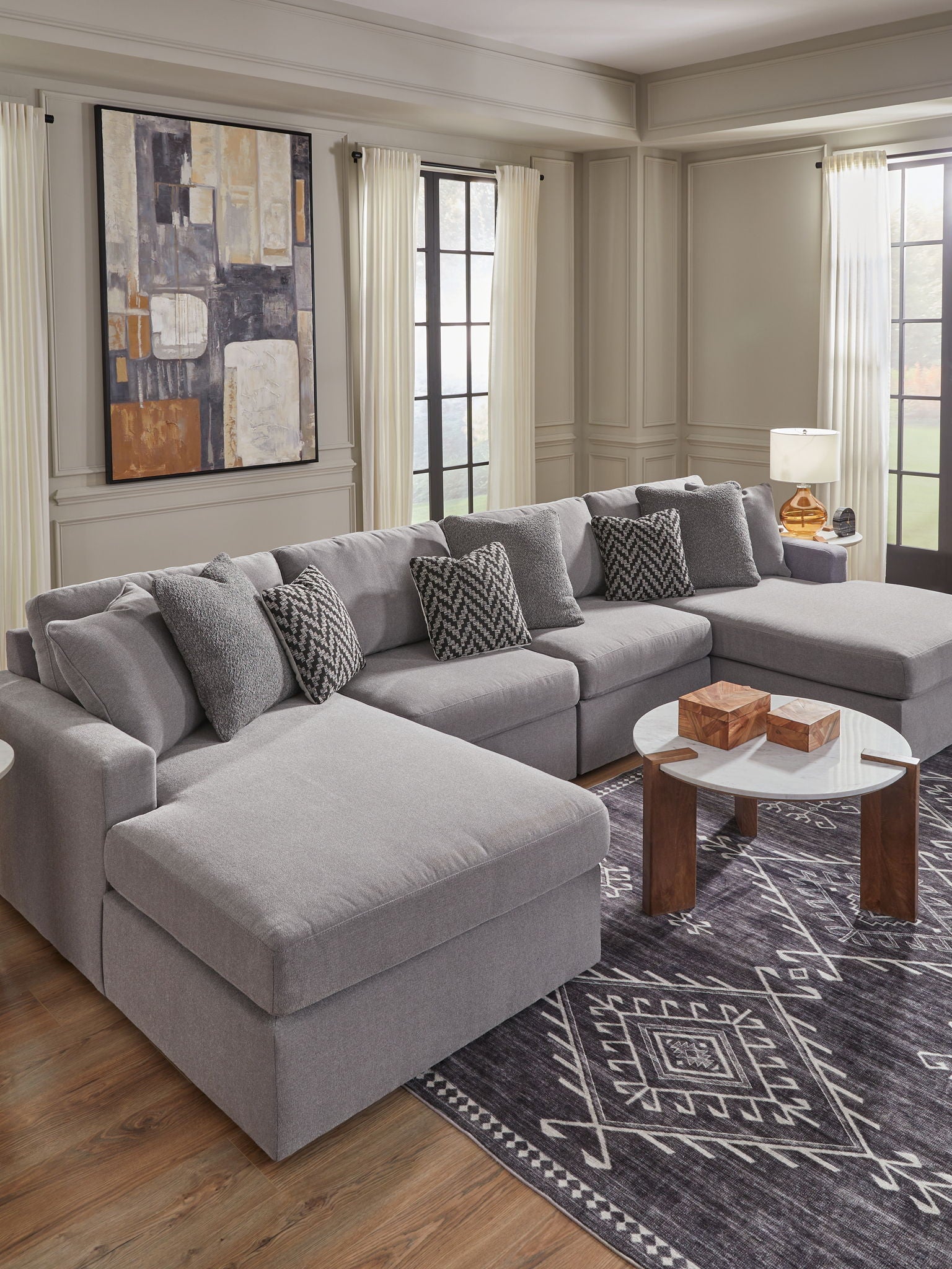 Modmax - Sectional - Granite