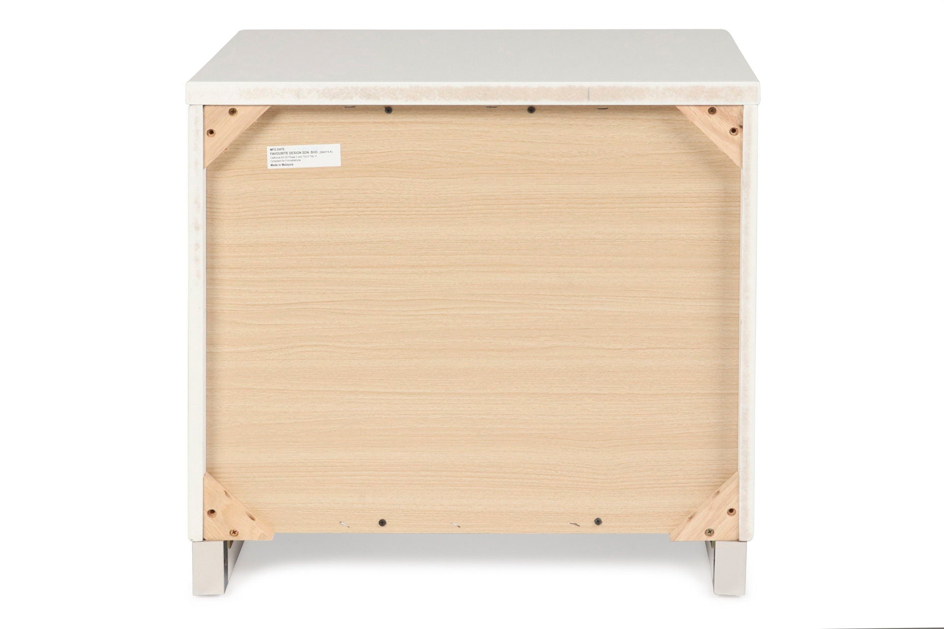 Sapphire - Nightstand - White
