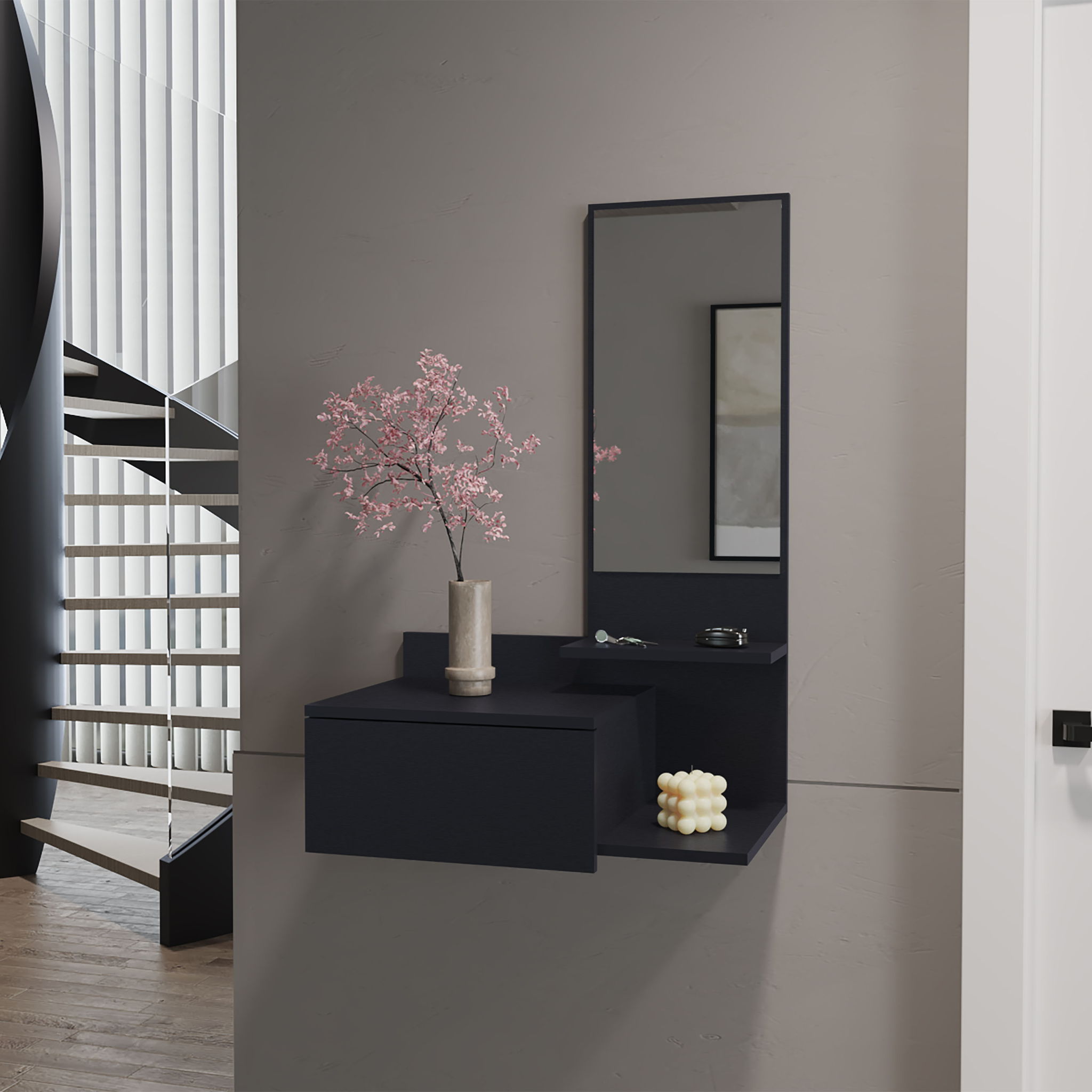 Lowell - Floating Hallway Cabinet