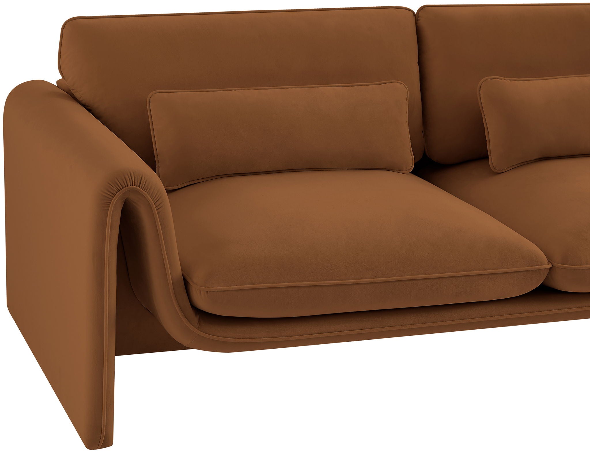 Sloan - Sofa - Saddle