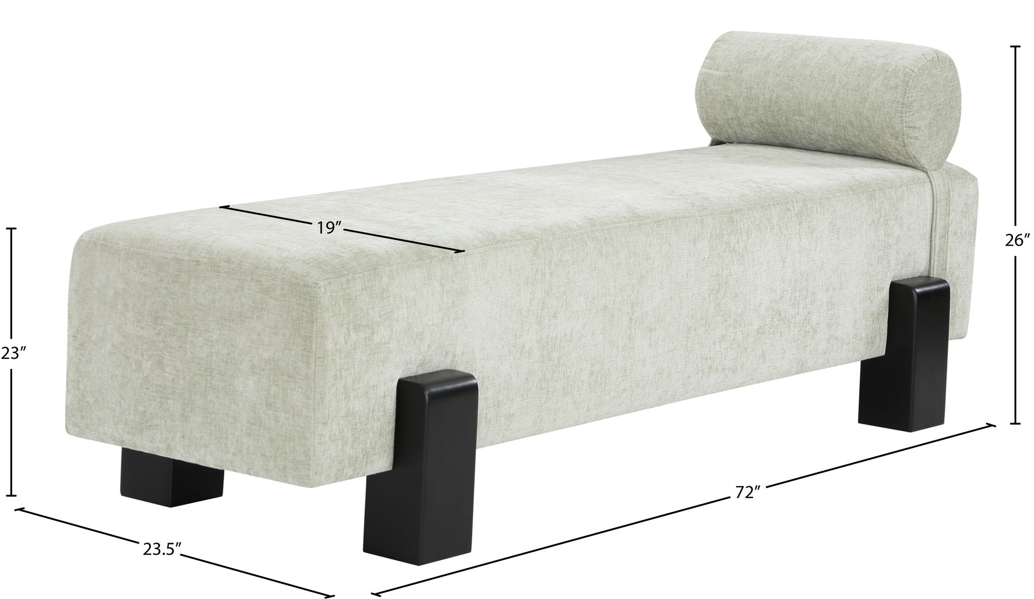 Edison - Bench - Black Base