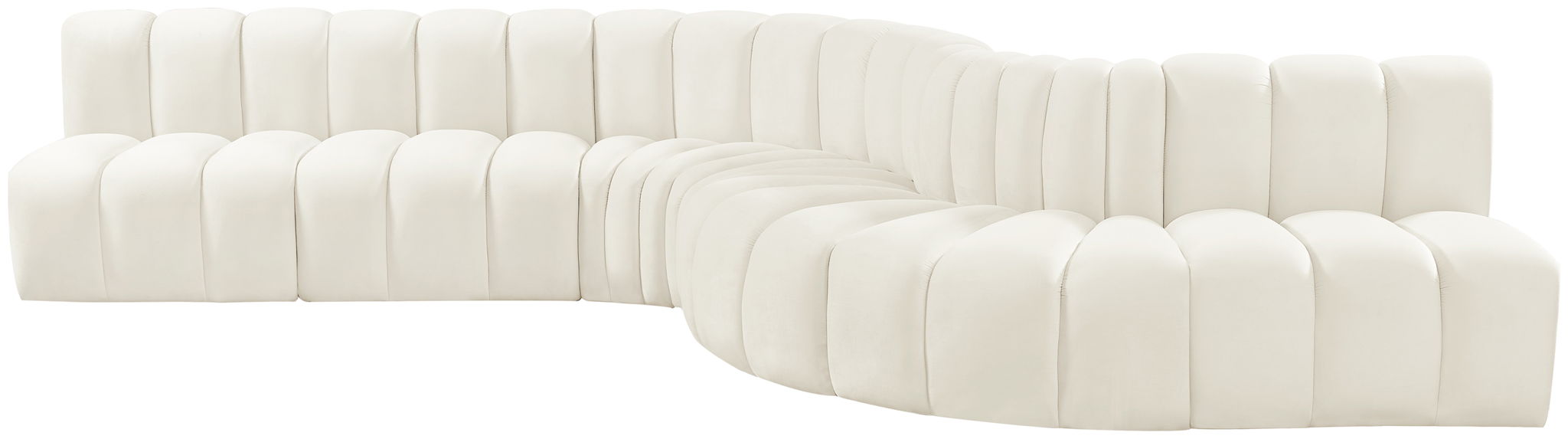 Arc - Velvet 7 Piece Modular Sofa