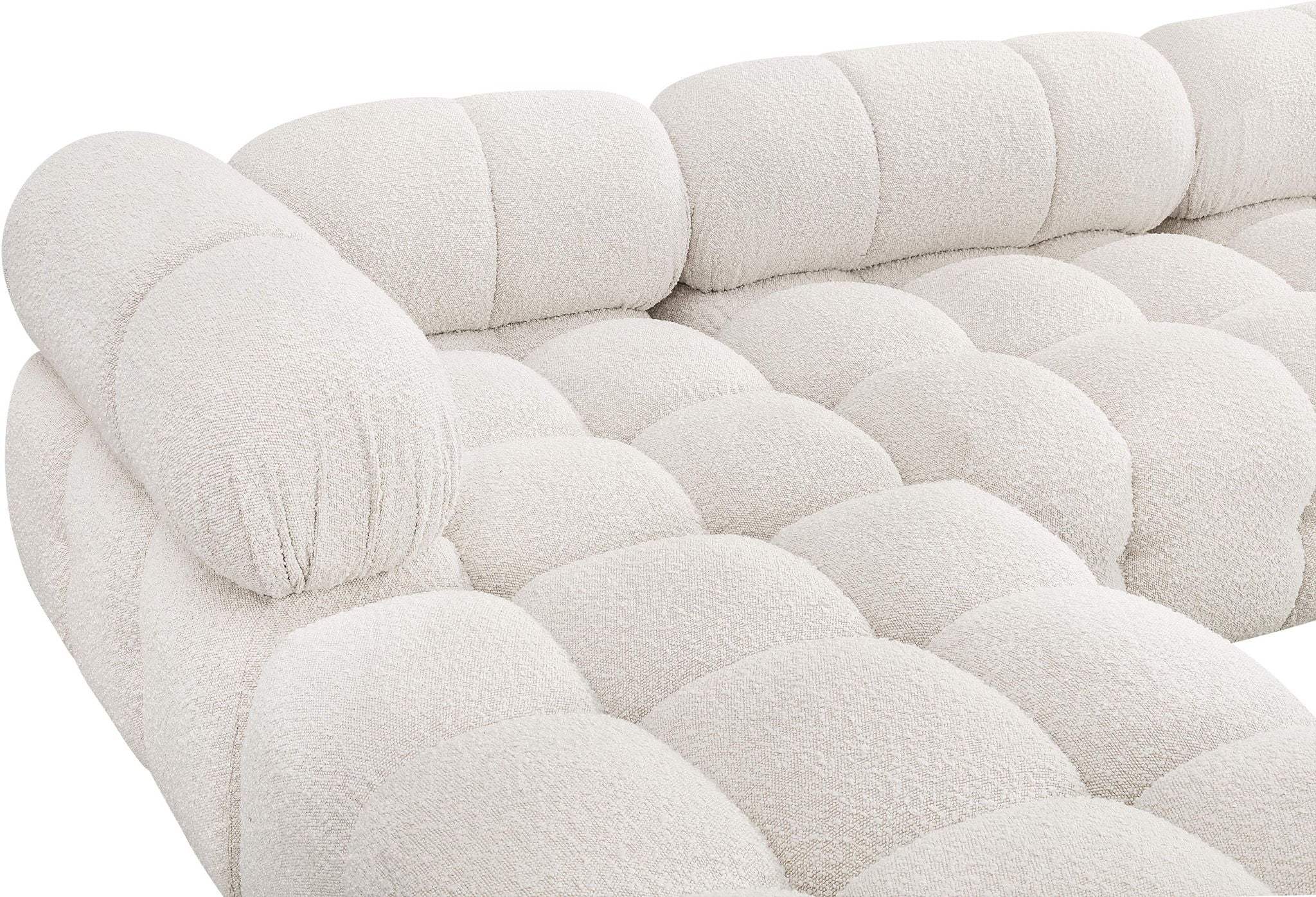 Ames - 6 Piece Fabric Modular U-Shaped Sectional