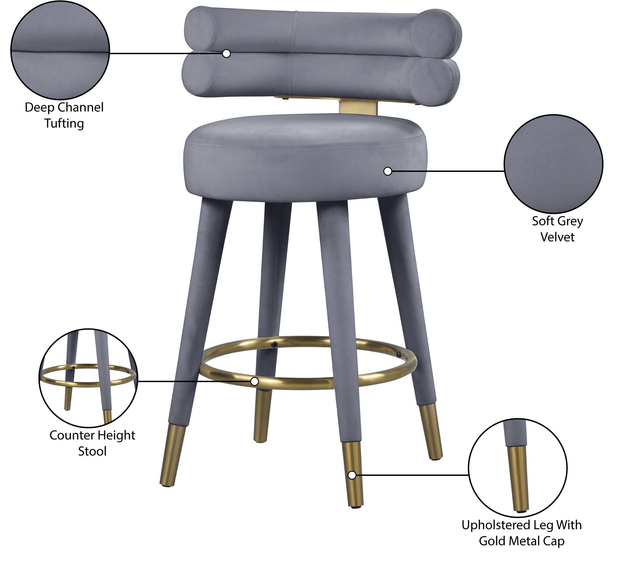 Fitzroy - Counter Stool (Set of 2)