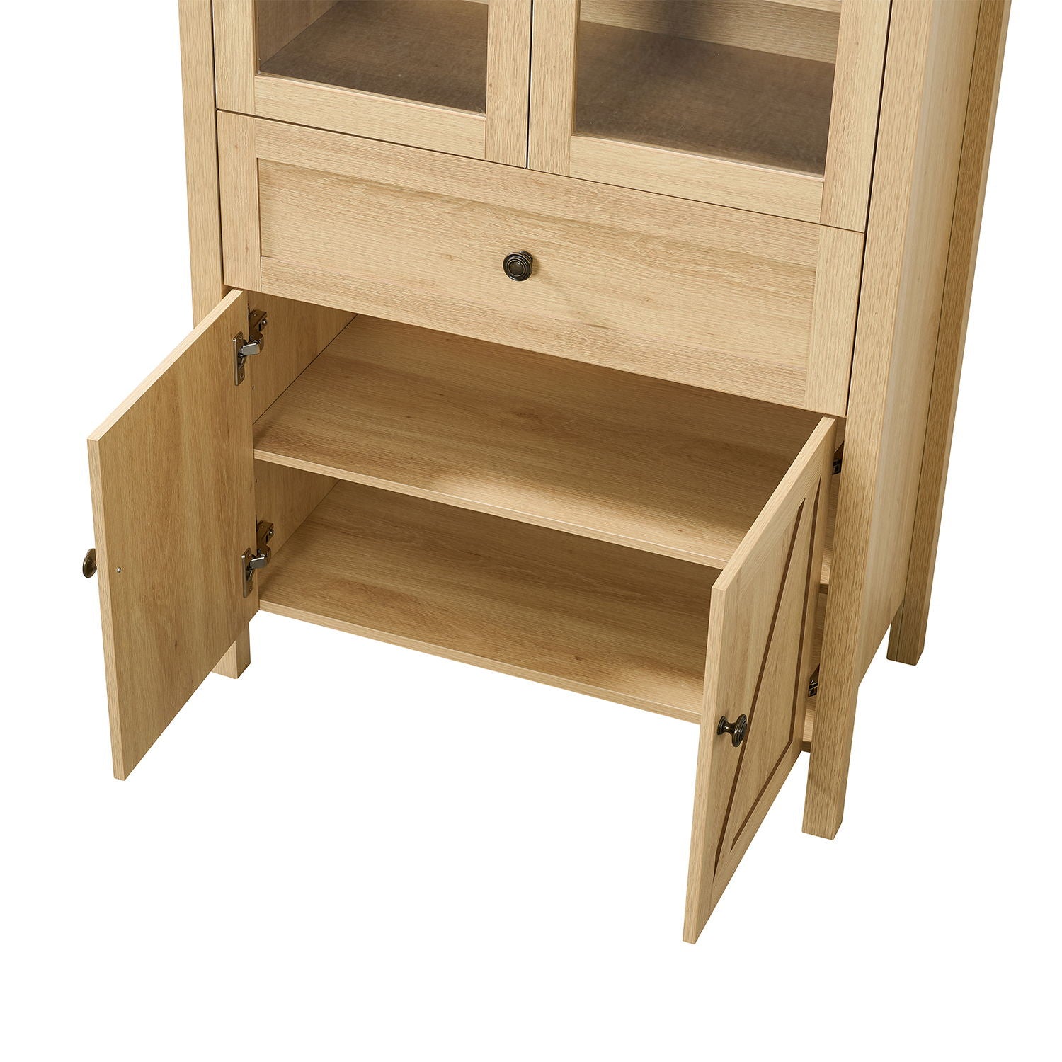 Retro Dome Cabinet With Large Storage Space