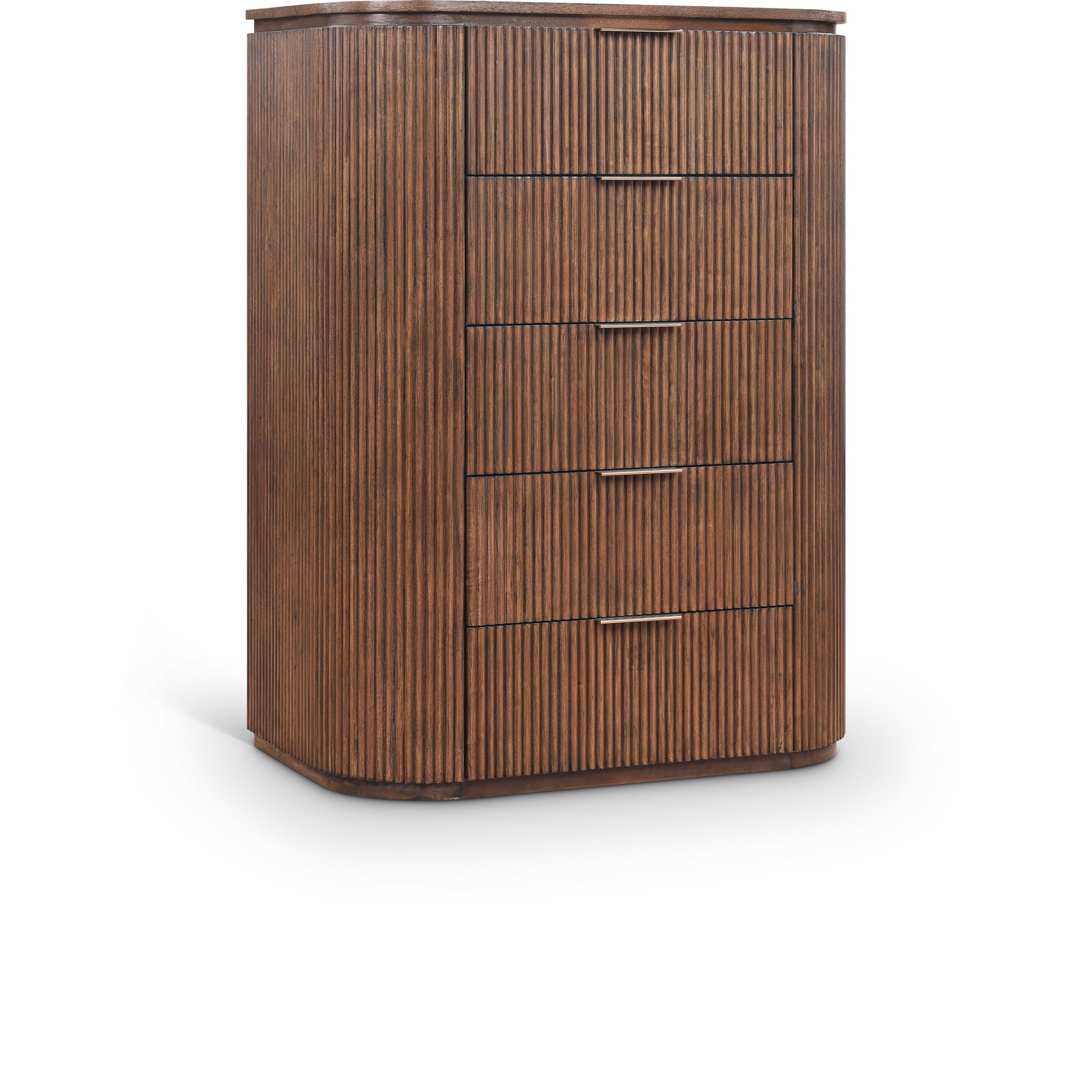 Astrid - Solid Wood And Oak Veneer Chest