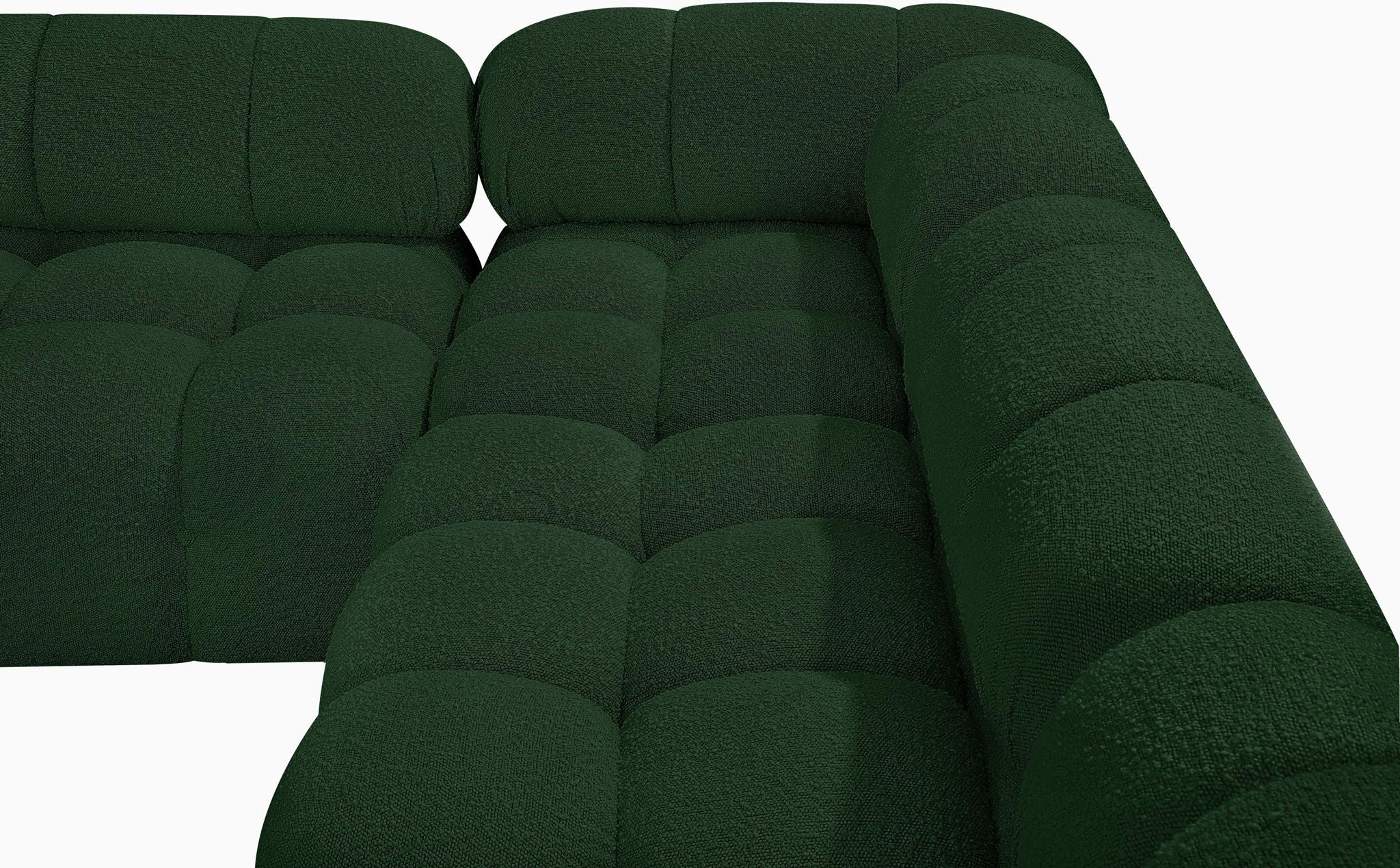Ames - 5 Piece Fabric Modular Corner Sectional