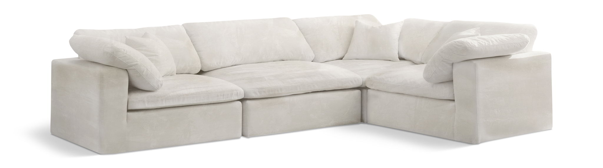 Cozy - 4 Piece Modular Corner Sectional