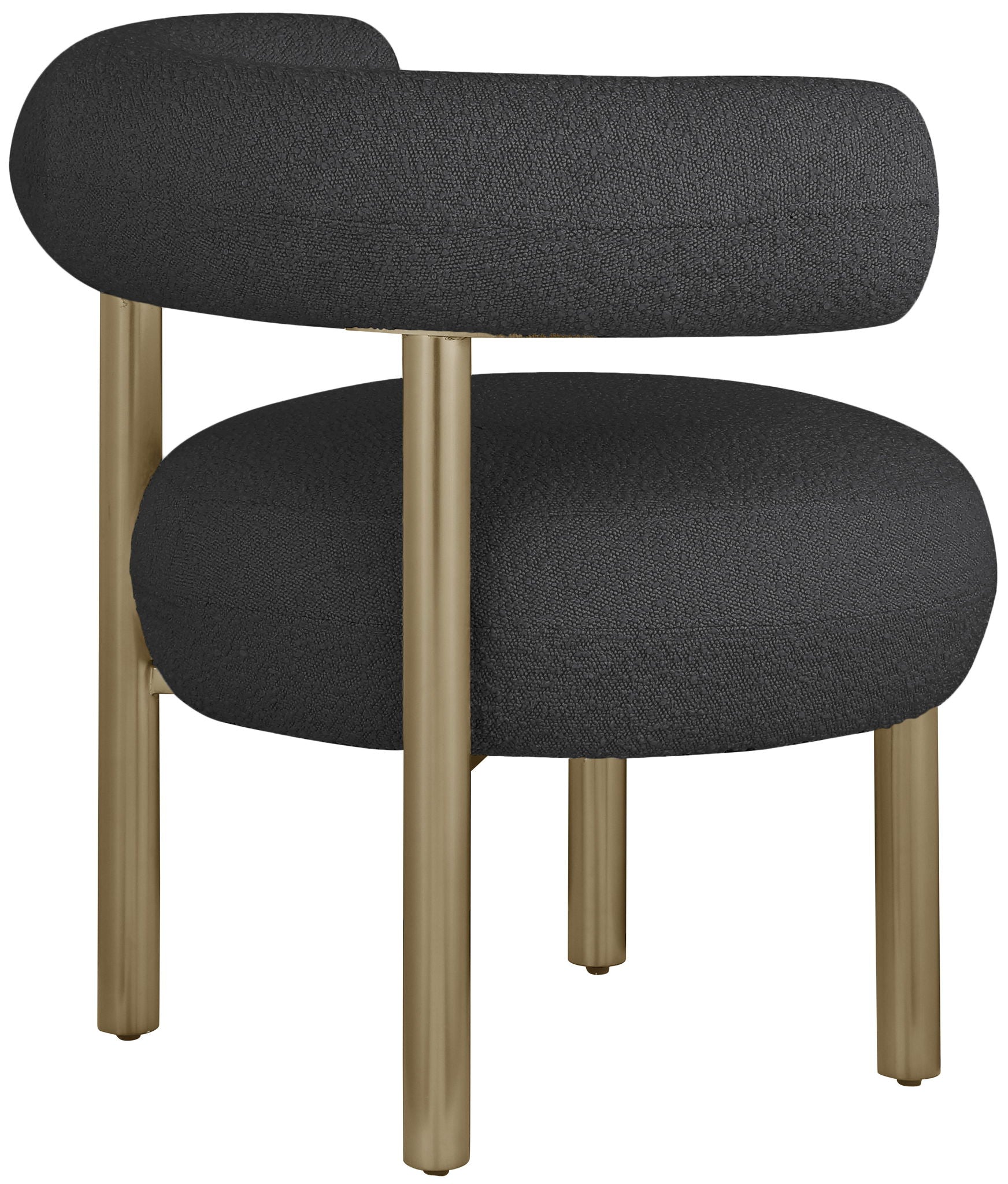 Bordeaux - Boucle Fabric Accent Chair