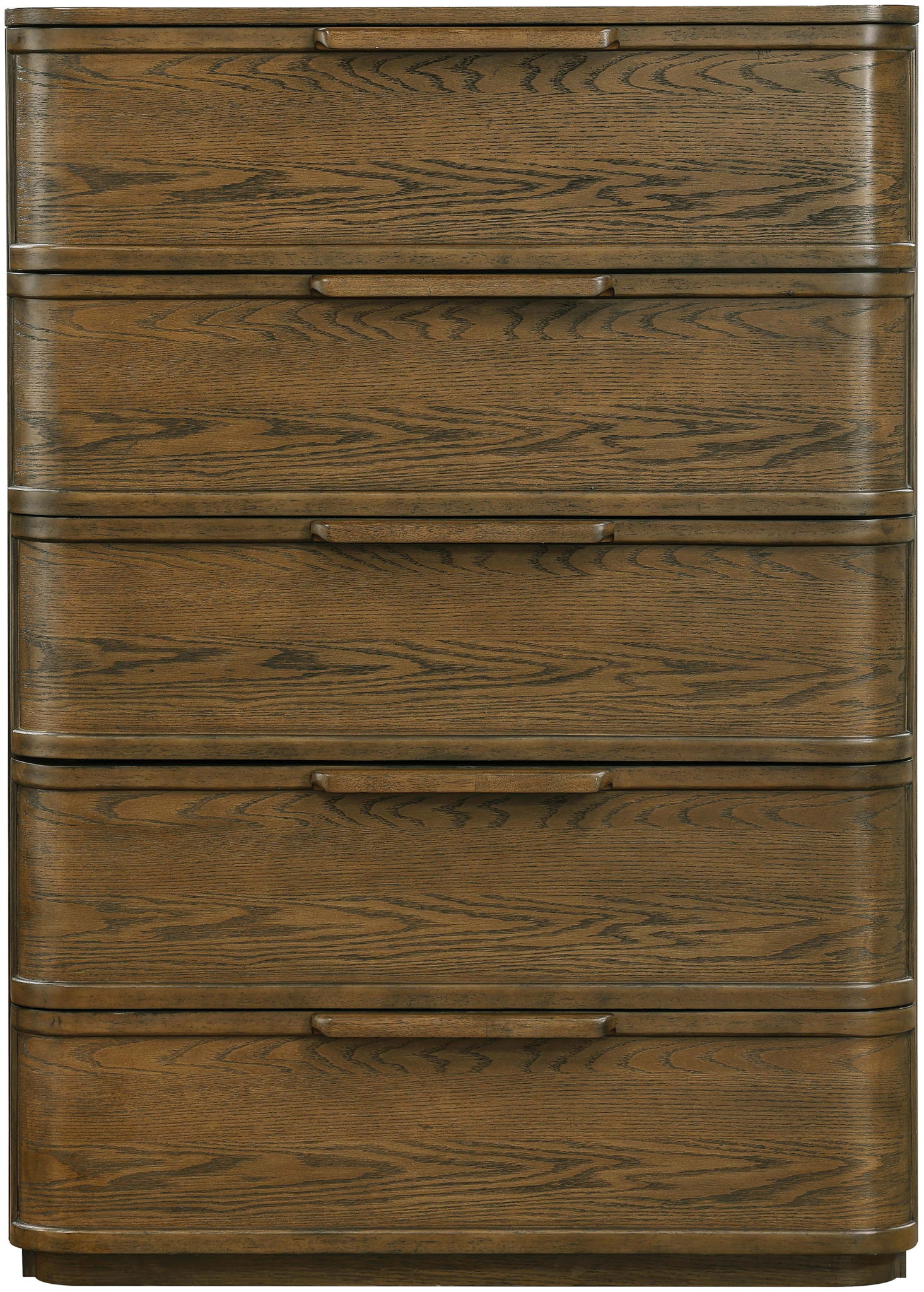 Tiberio - Oak Veneer And Solid Wood Chest