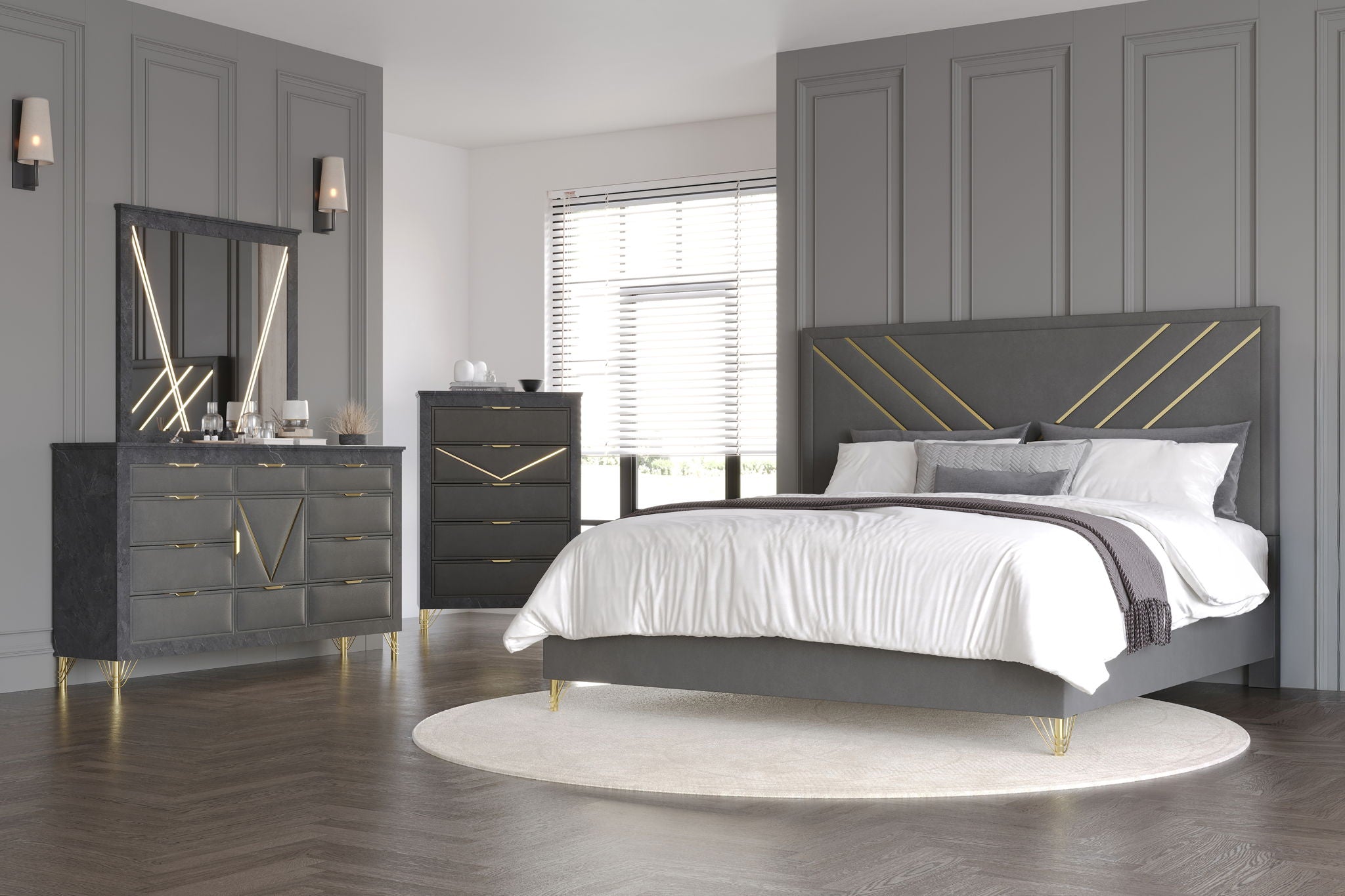 Symmetry - Bedroom Set