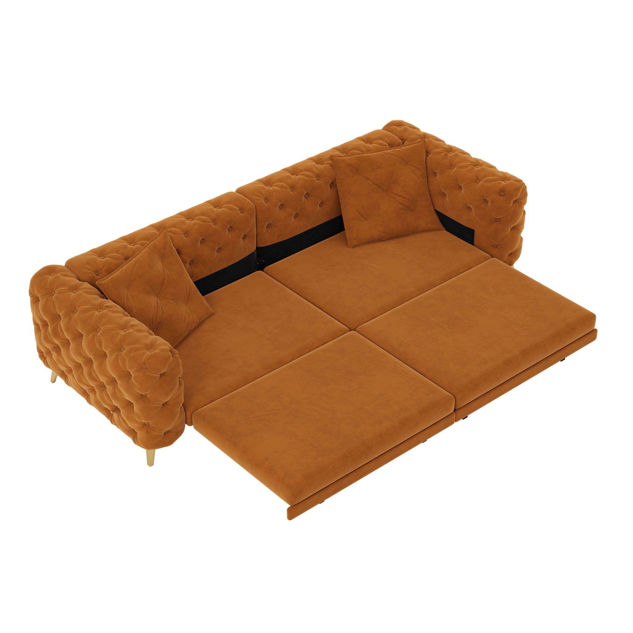3-In-1 Convertible Sleeper Sofa