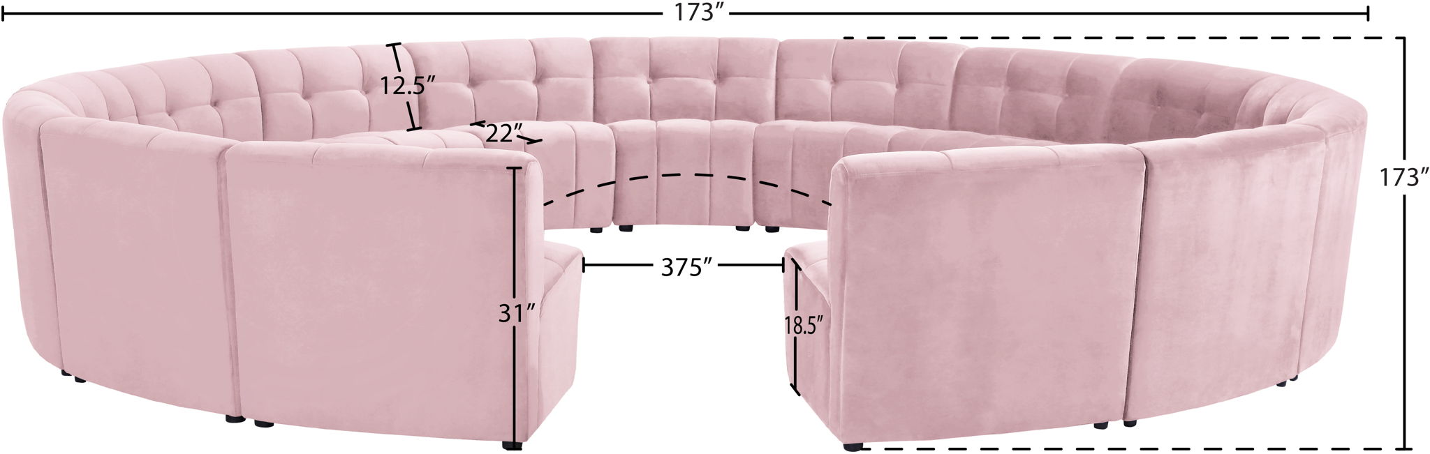 Limitless - 15 Pc. Modular Sectional