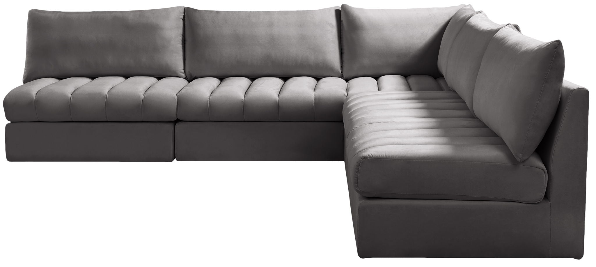 Jacob - Modular Corner Armless Sectional 5 Piece