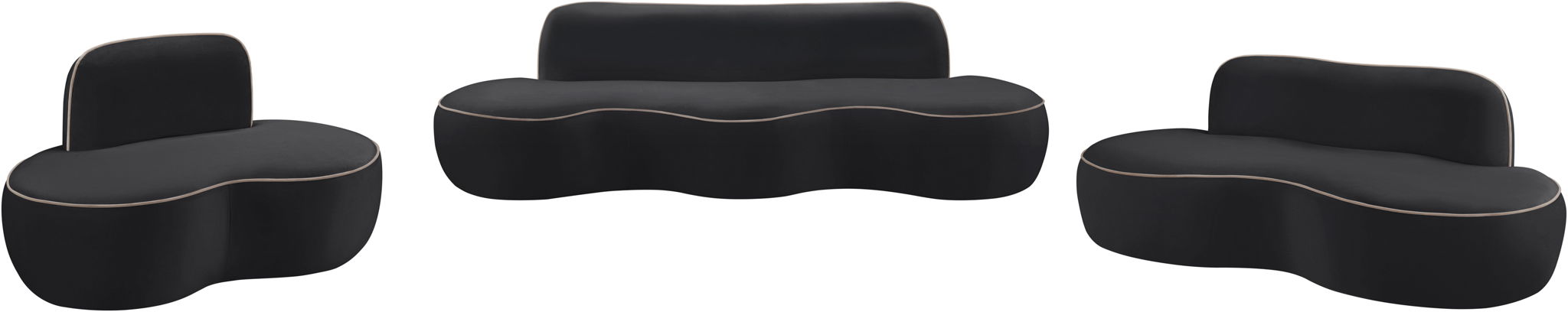 Swerve - Velvet 101" Upholstered Sofa