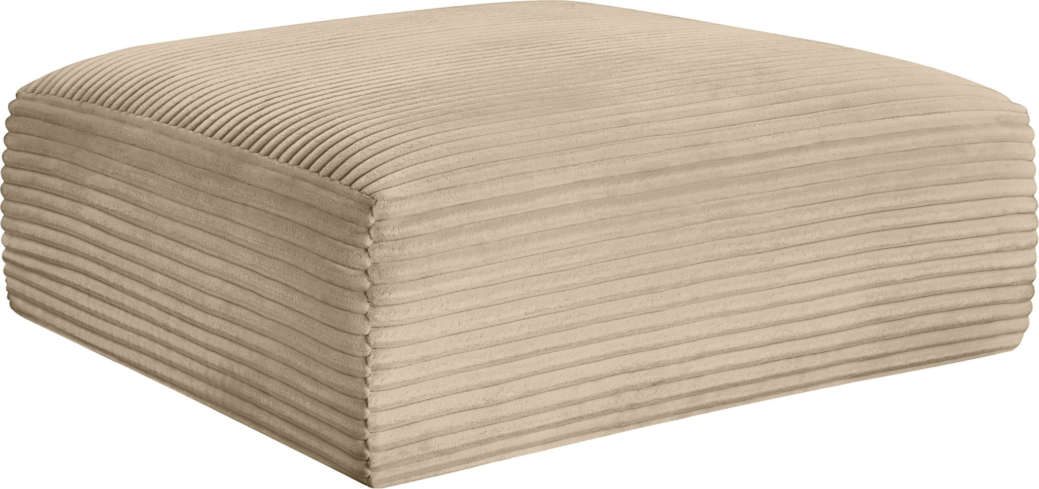Shaggy - Fabric Ottoman