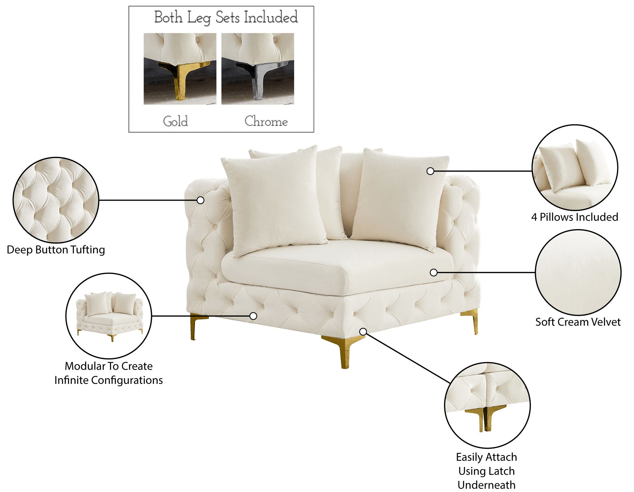 Tremblay - Corner Chair