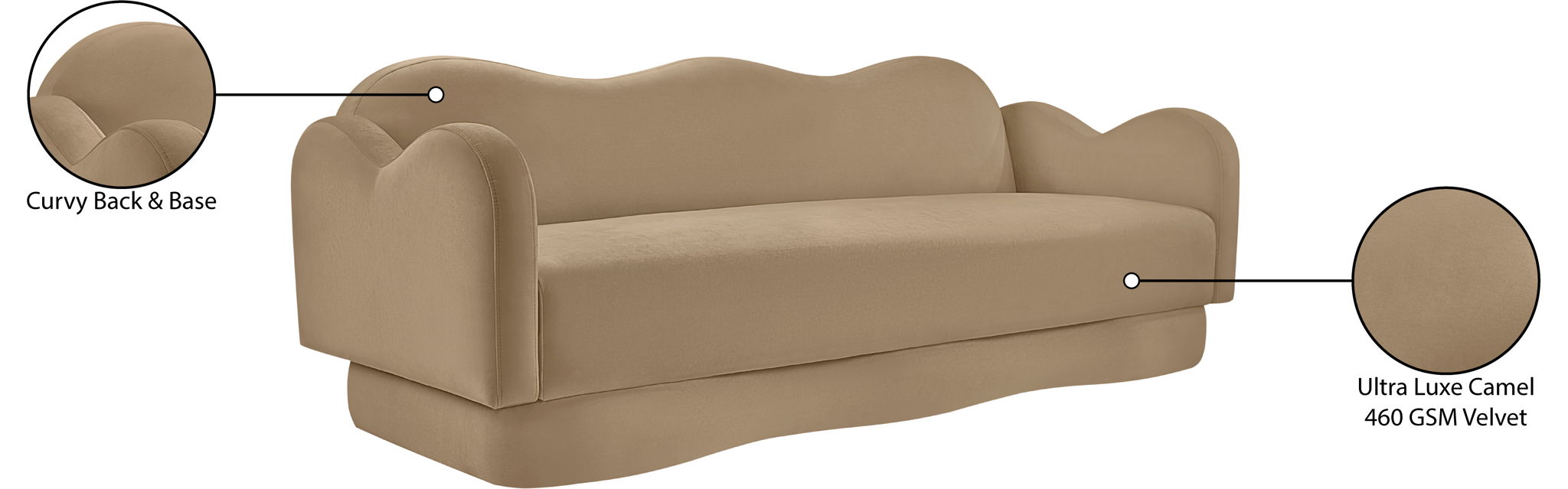 Bloom - Velvet Sofa