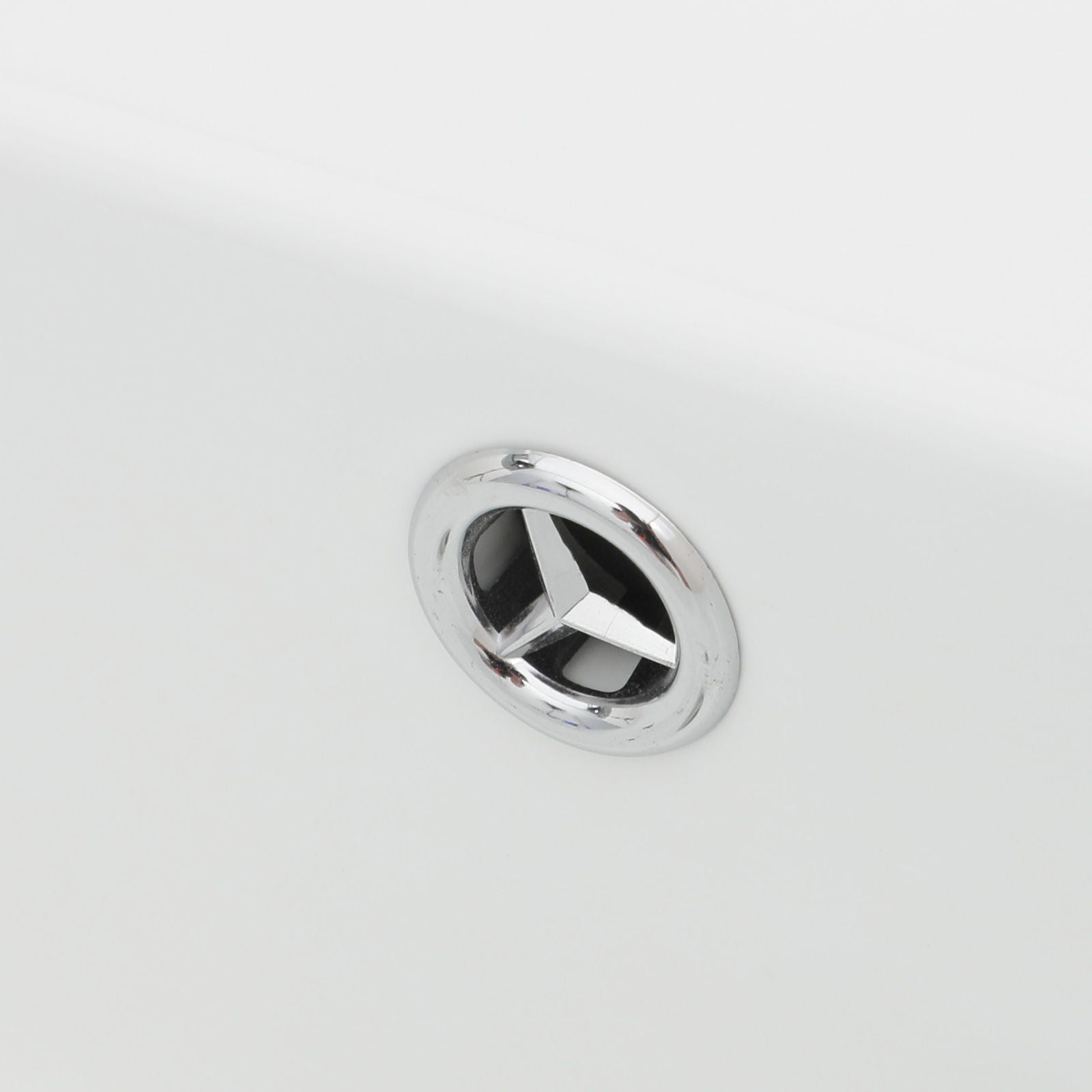 Wall Mounted Bathroom Sink With Towel Bar & Overflow - White / Black