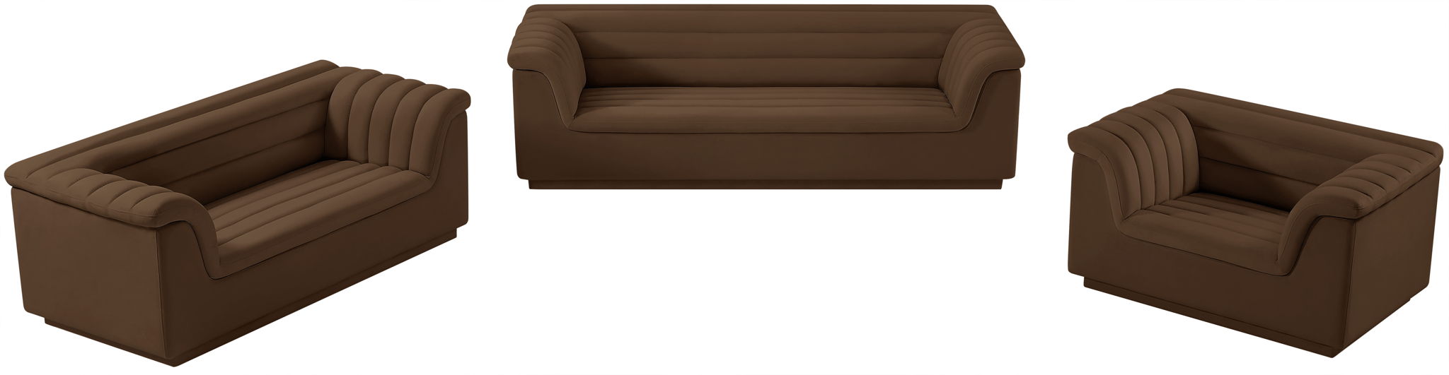 Cascade - Velvet Chair