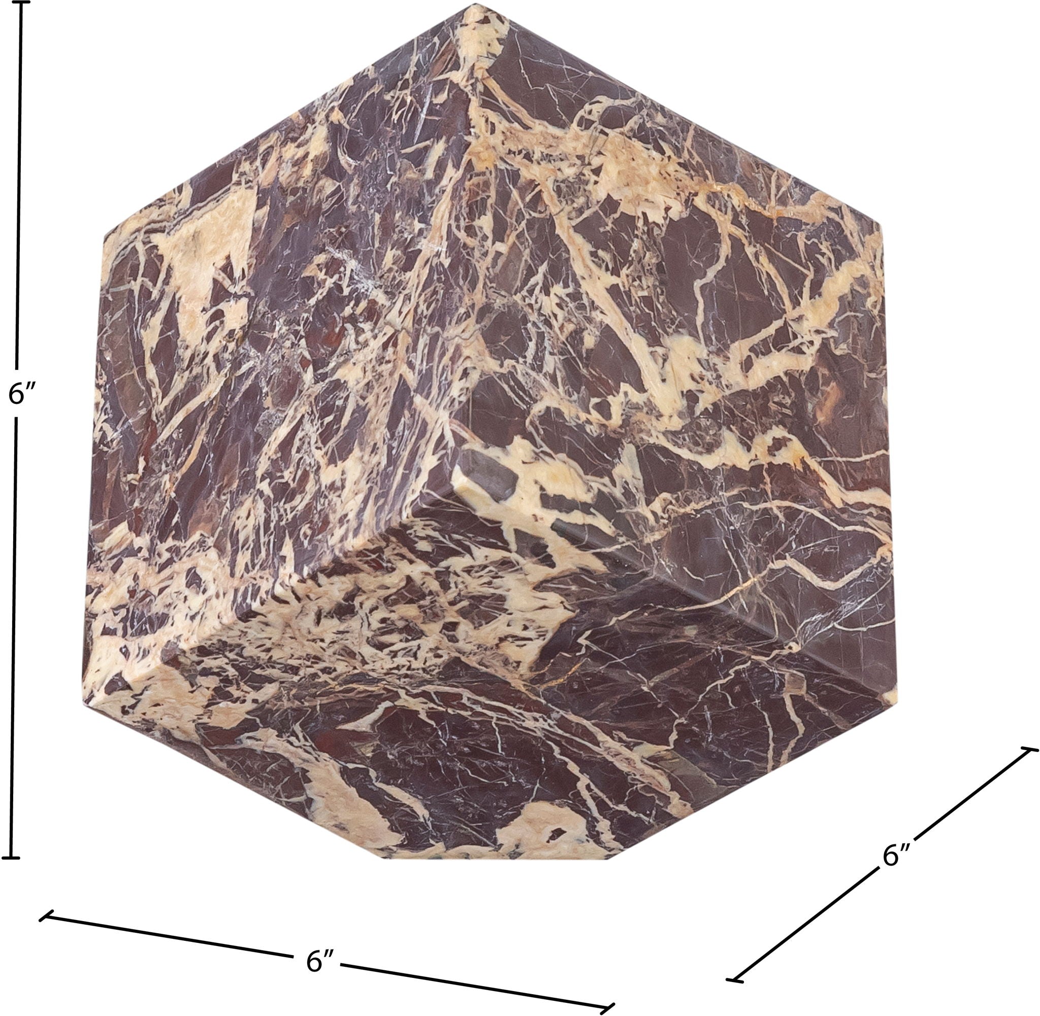 Block - Marble Decorative Cube