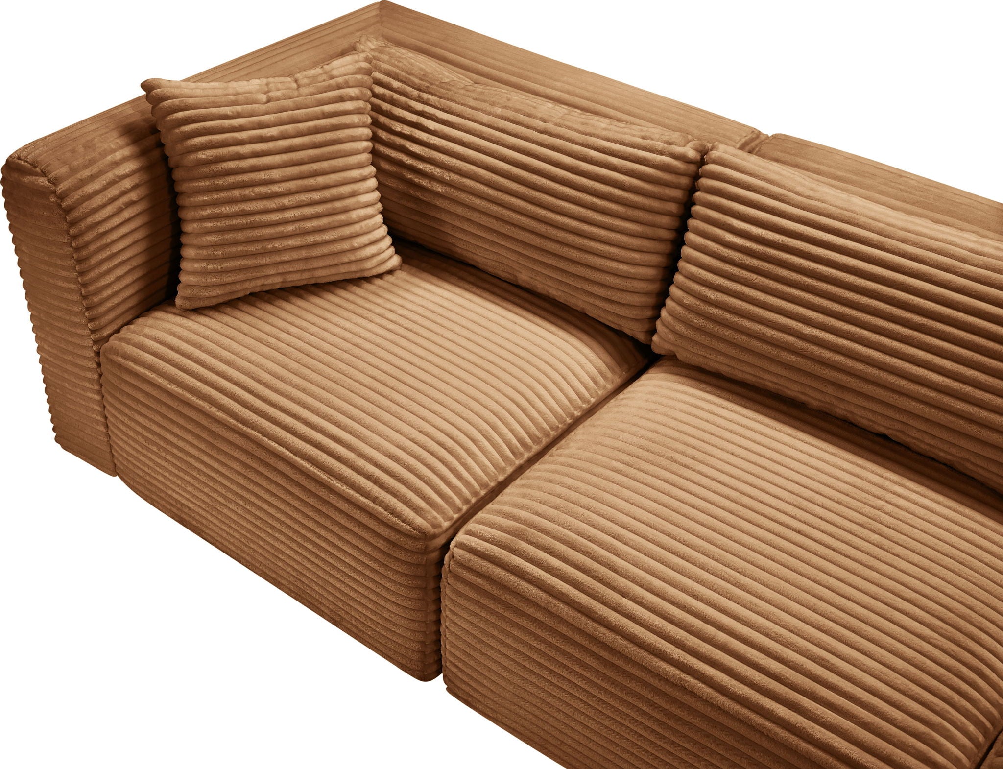 Shaggy - Fabric 6 Piece Modular Sectional