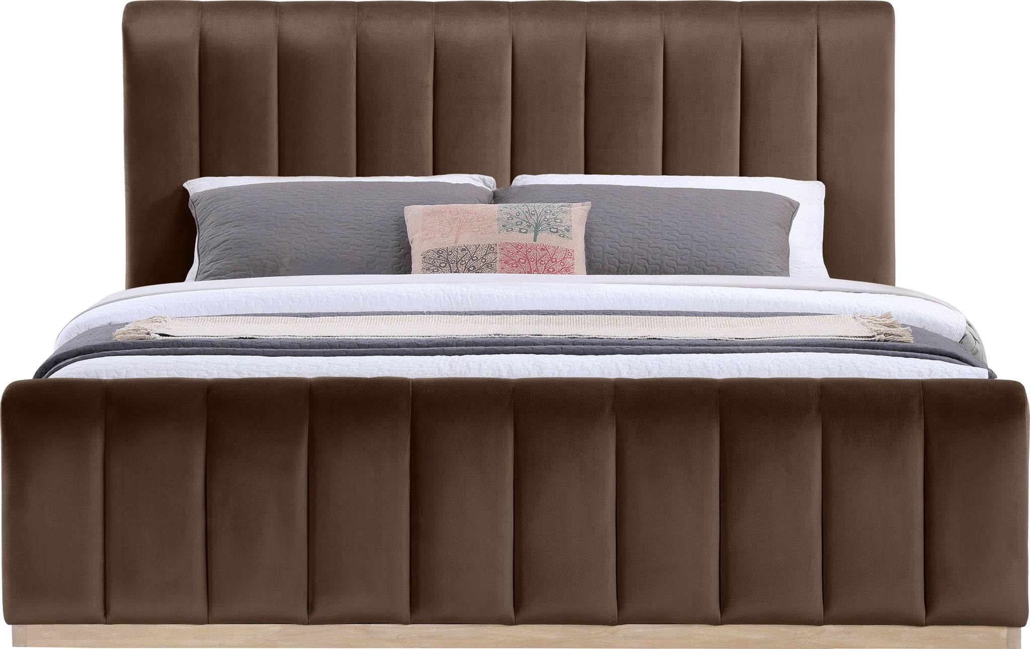 Amara - Velvet Bed