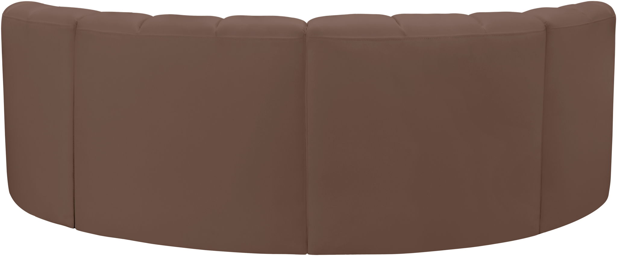 Arc - Faux Leather 4 Piece U-Shaped Modular Sofa
