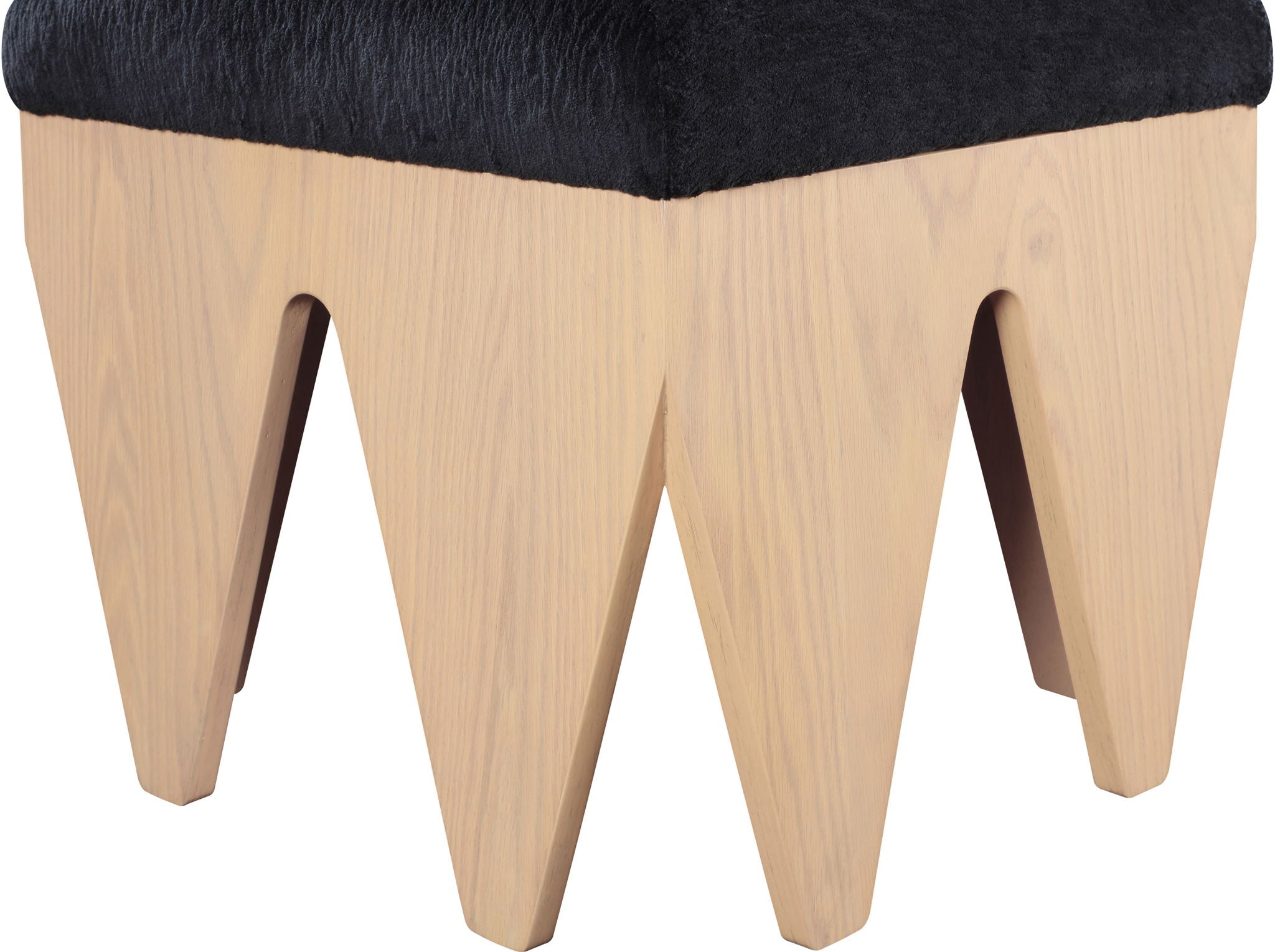 Altair - Fabric Bench - Light Brown Base