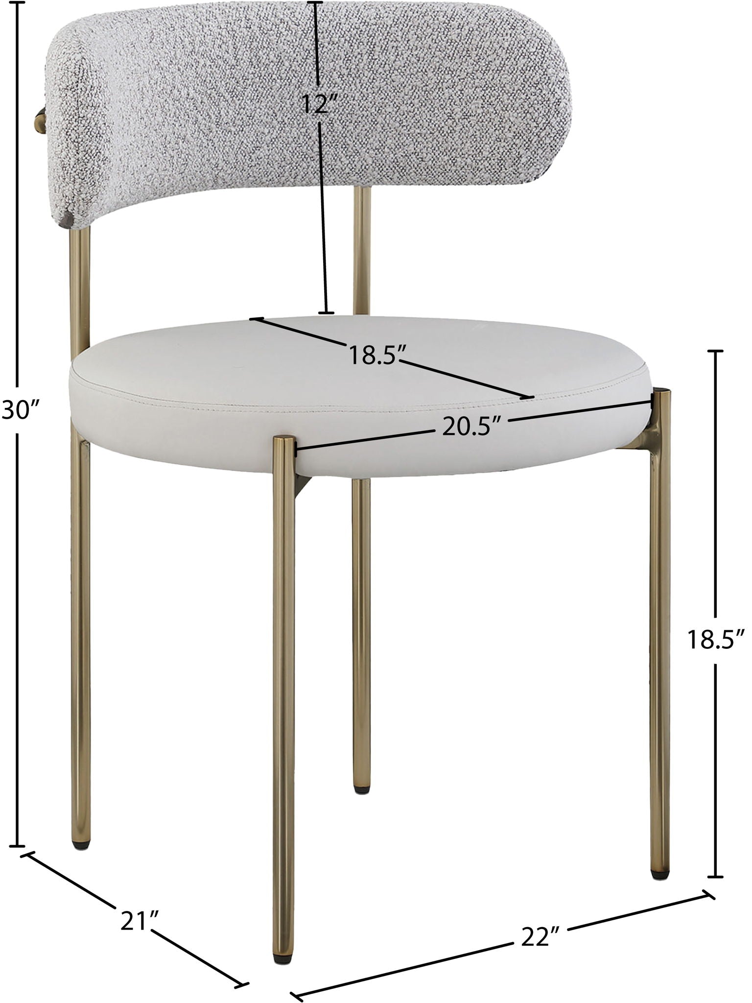 Beacon - Faux Leather Dining Chair (Set of 2)