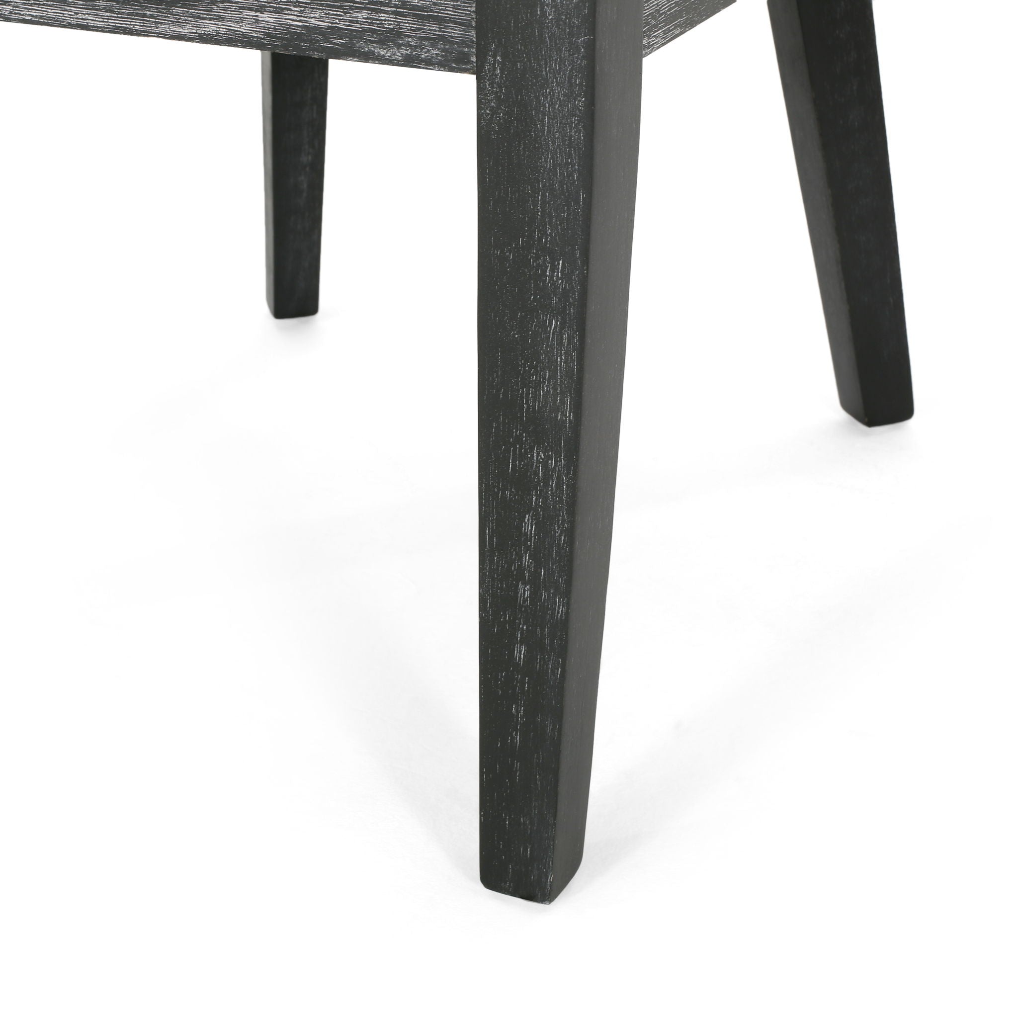 Modern Dining Chair With Durable Fabric Upholstery And Sturdy Wooden Frame (Set of 2)