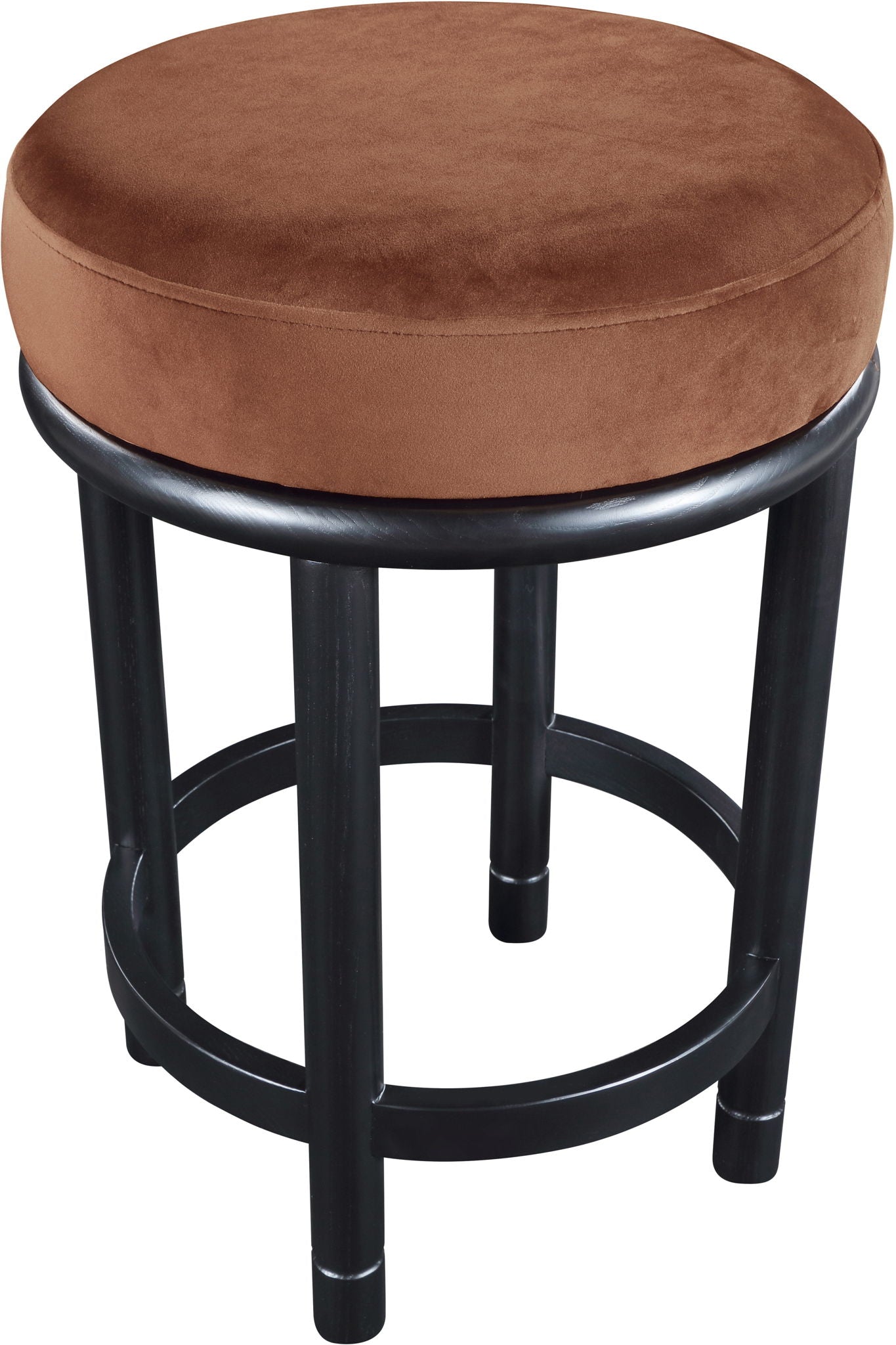 Monette - Counter Stool With Black Base