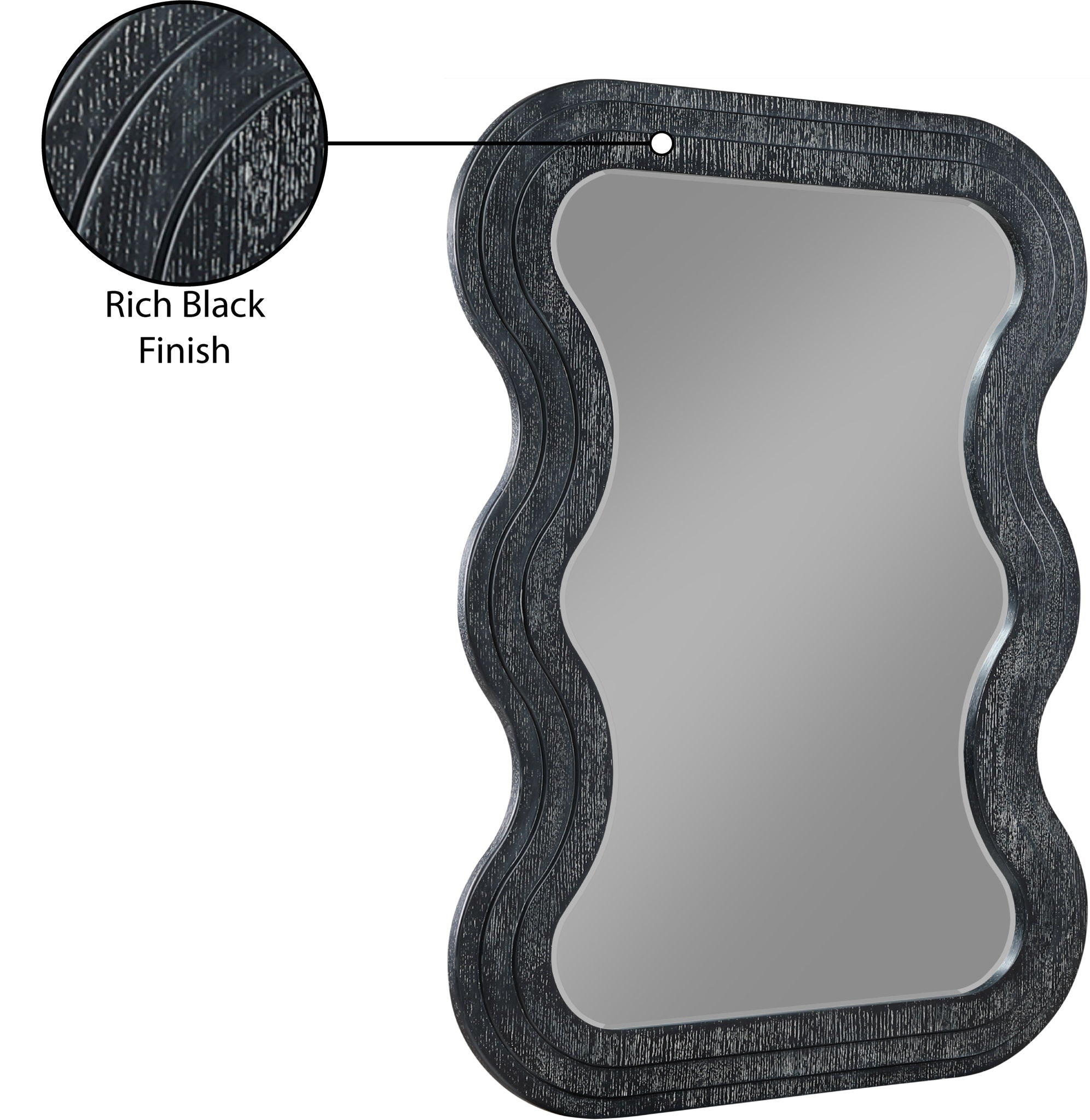 Bellagio - Oak Veneer Mirror