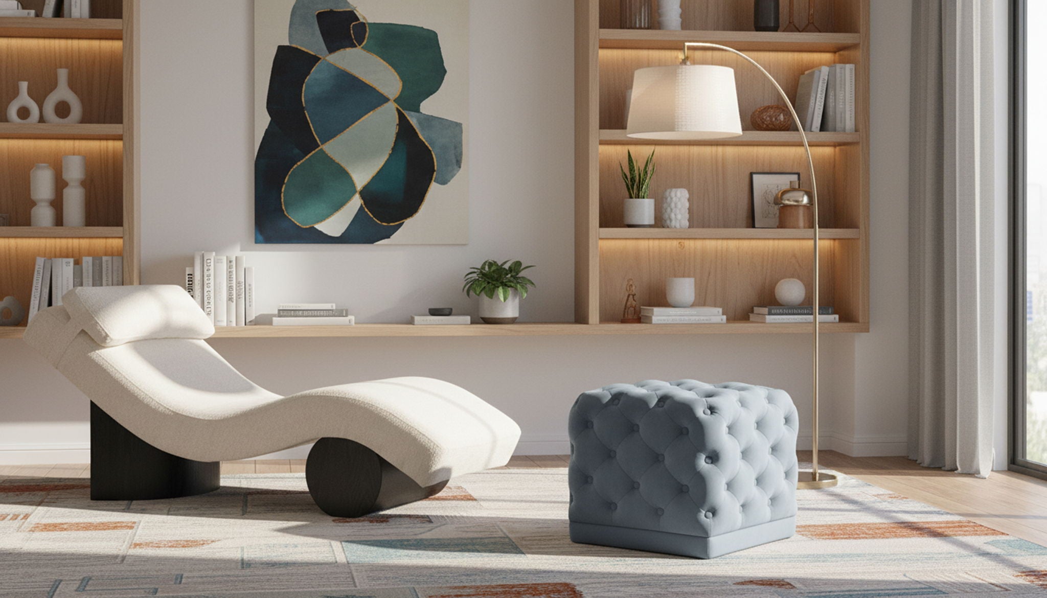 Stella - Stool Ottoman