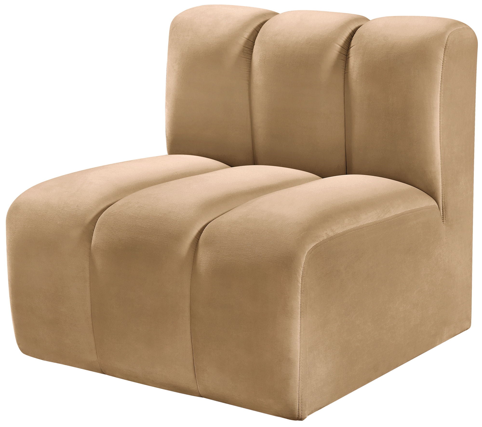 Arc - Velvet Straight Chair