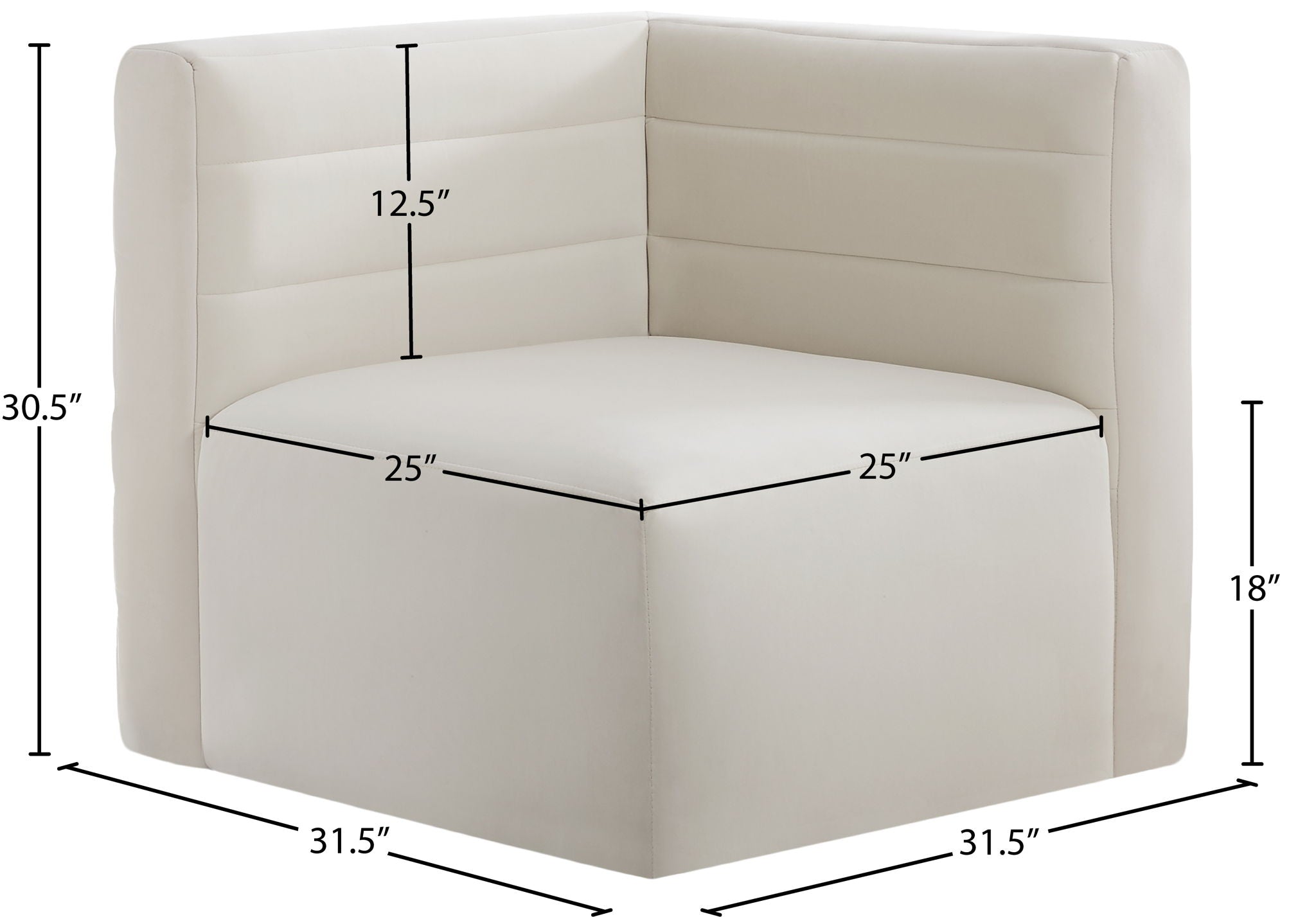 Quincy - Modular Corner Chair