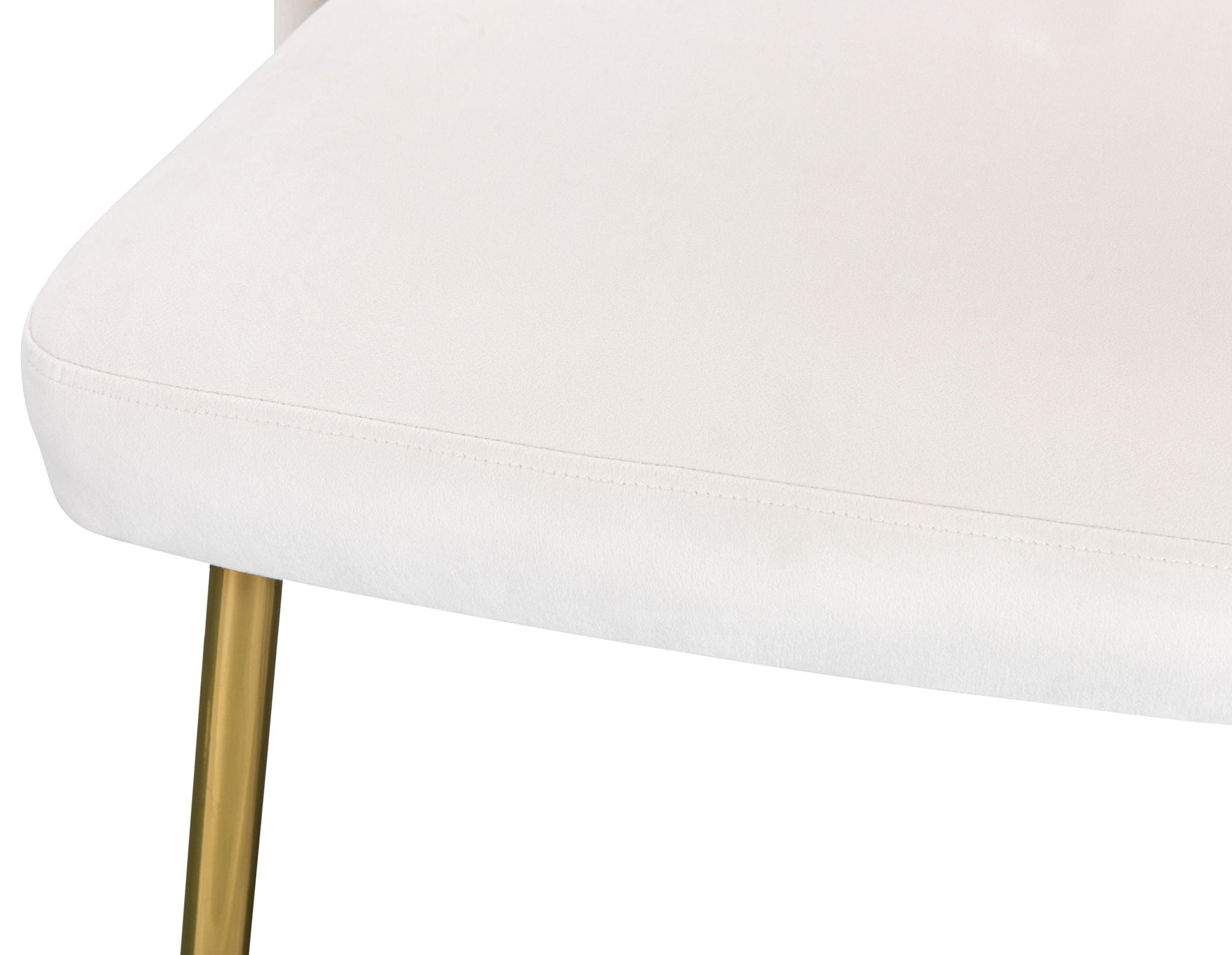 Logan - Dining Chair (Set of 2) - Gold Legs
