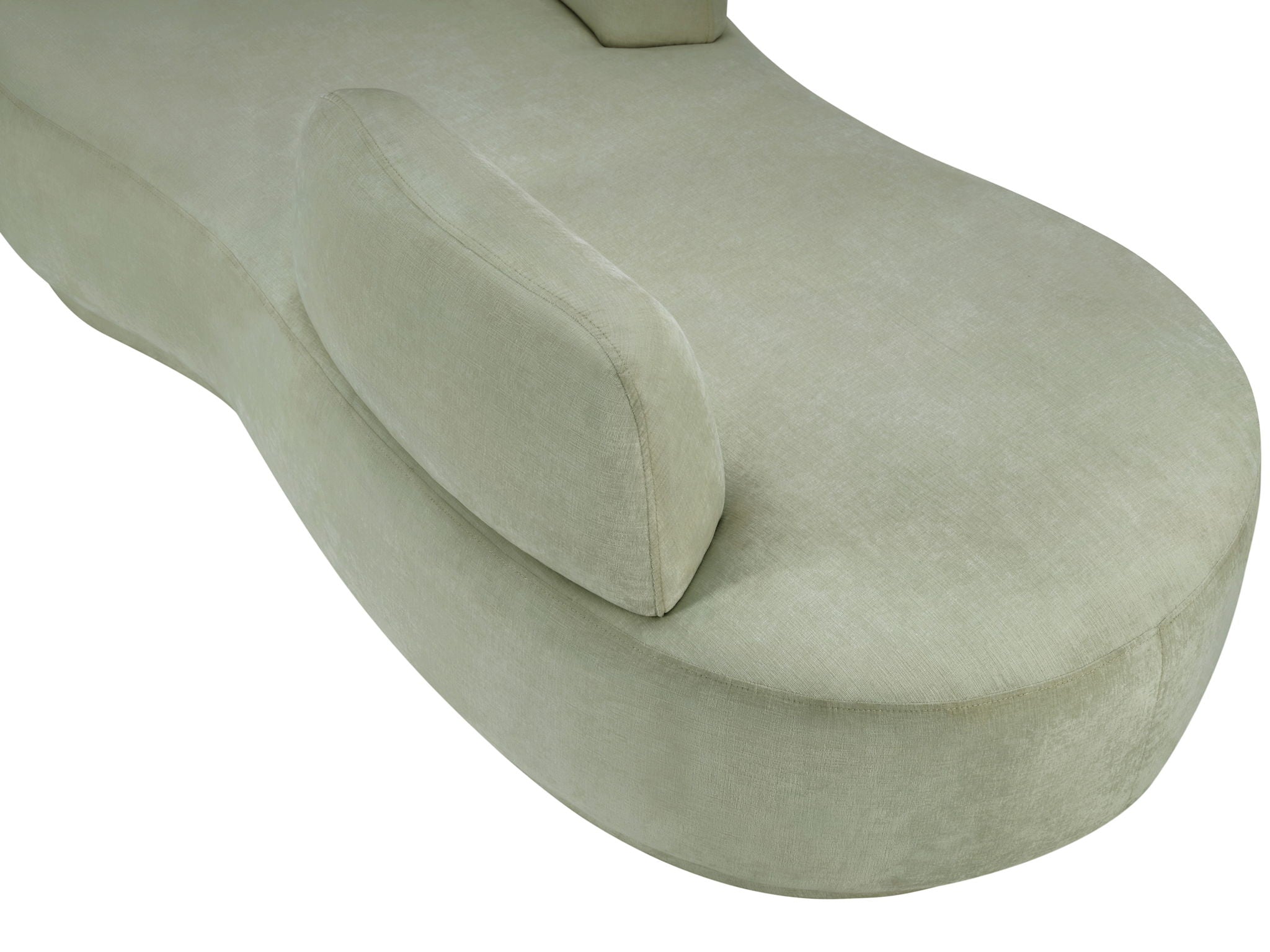 Argyle - Chenille Fabric Chaise / Loveseat