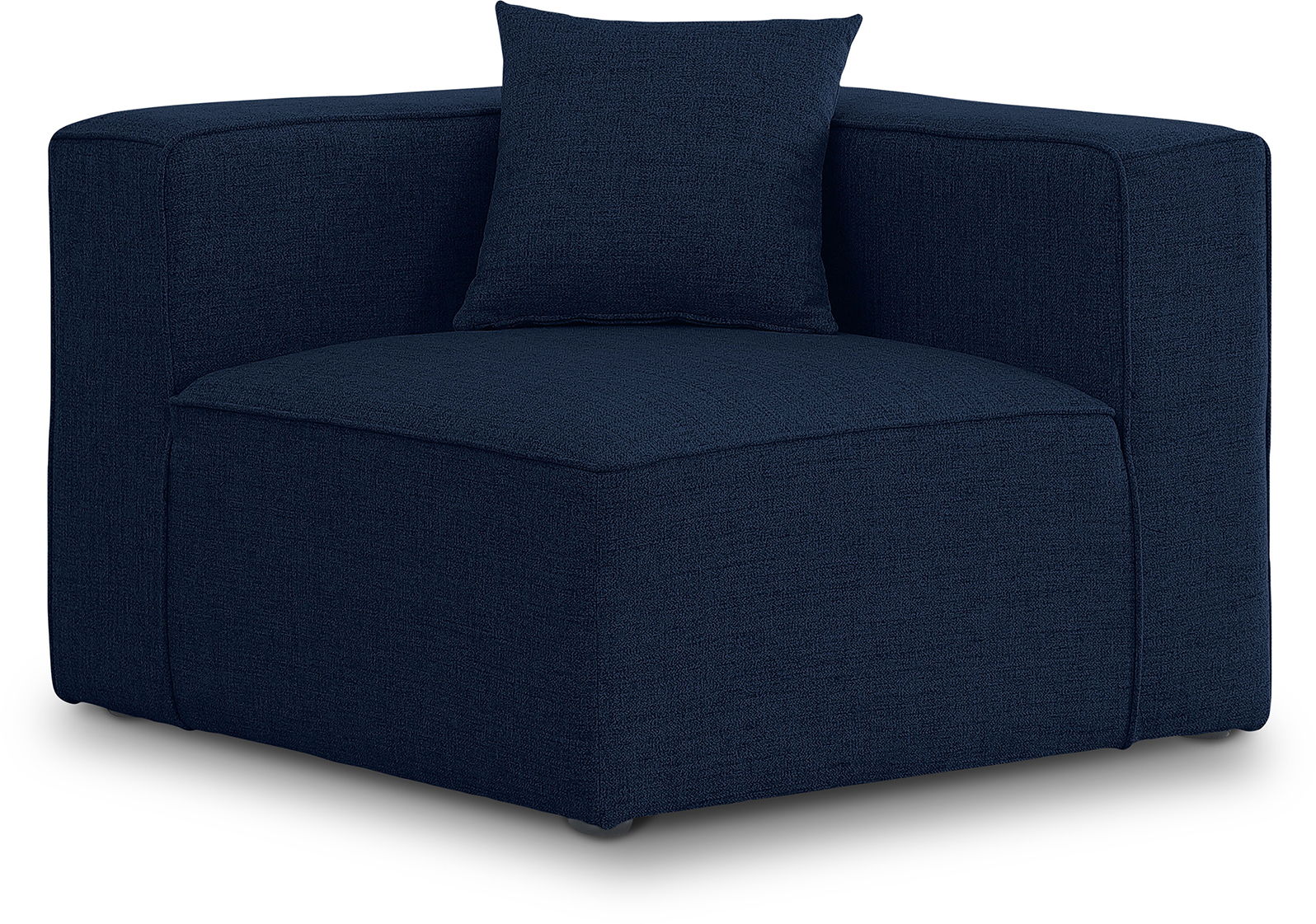 Cube - Linen Corner Chair