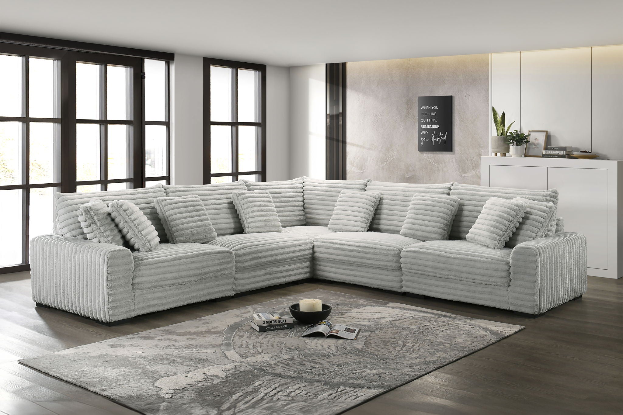 Embrace - Swivel Accent Chair - Light Gray