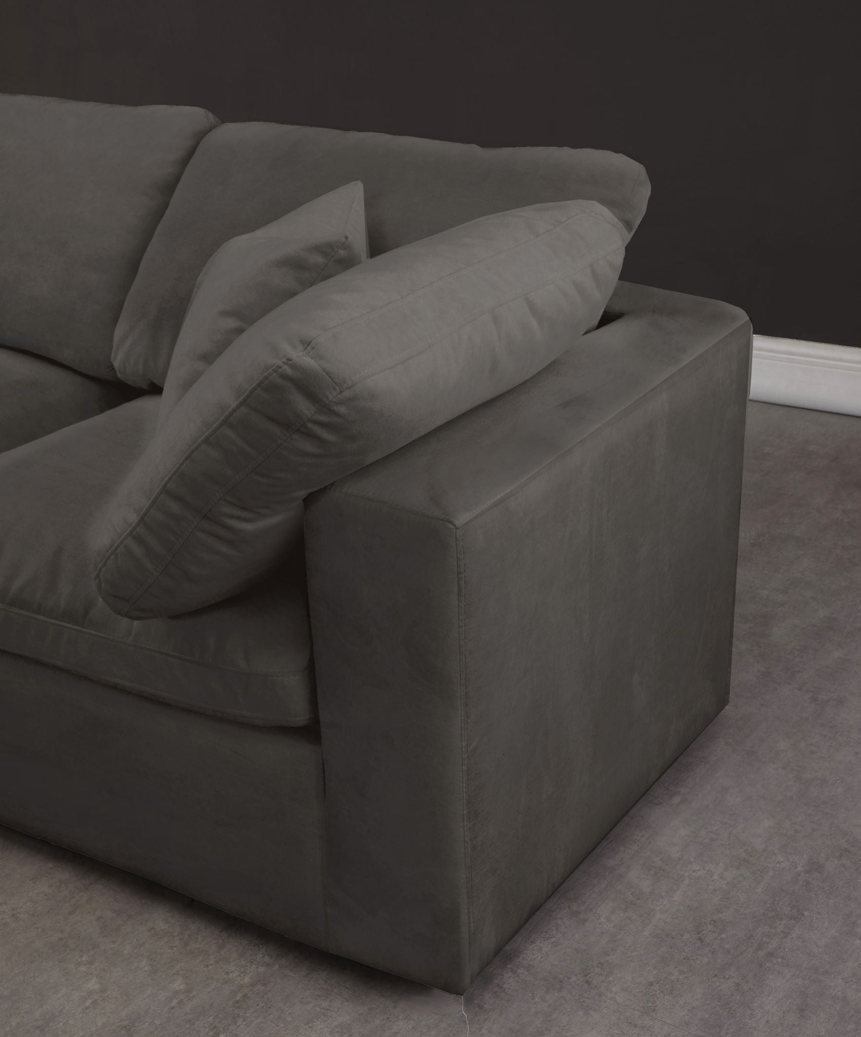 Cozy - 4 Piece Modular Sectional With Chaise